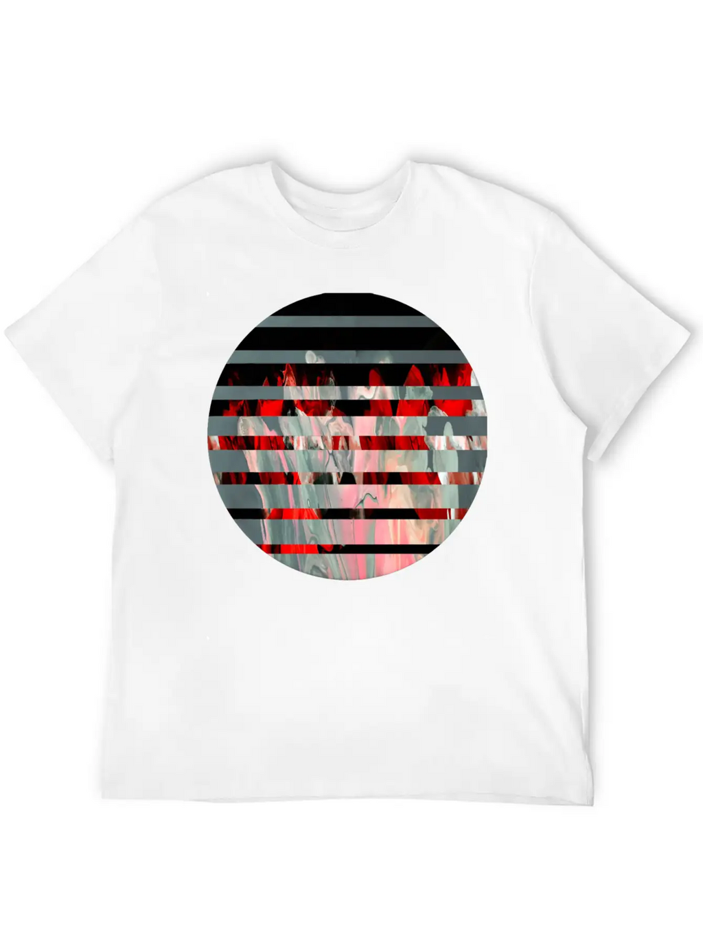 Boyking Caged Unisex Short Sleeve Soft Cotton T-Shirt – Casual Everyday Wear