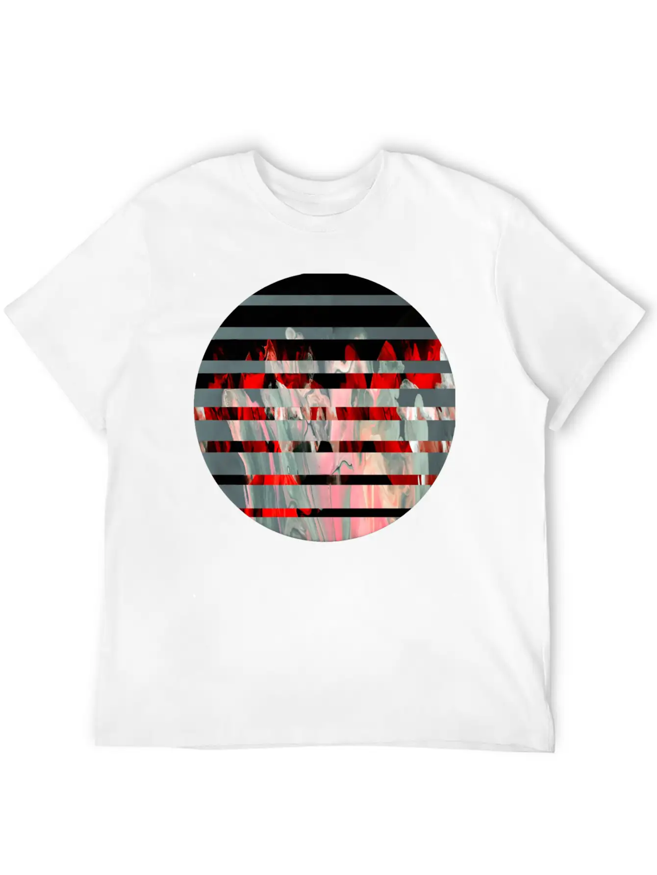 Boyking Caged Unisex Short Sleeve Soft Cotton T-Shirt – Casual Everyday Wear