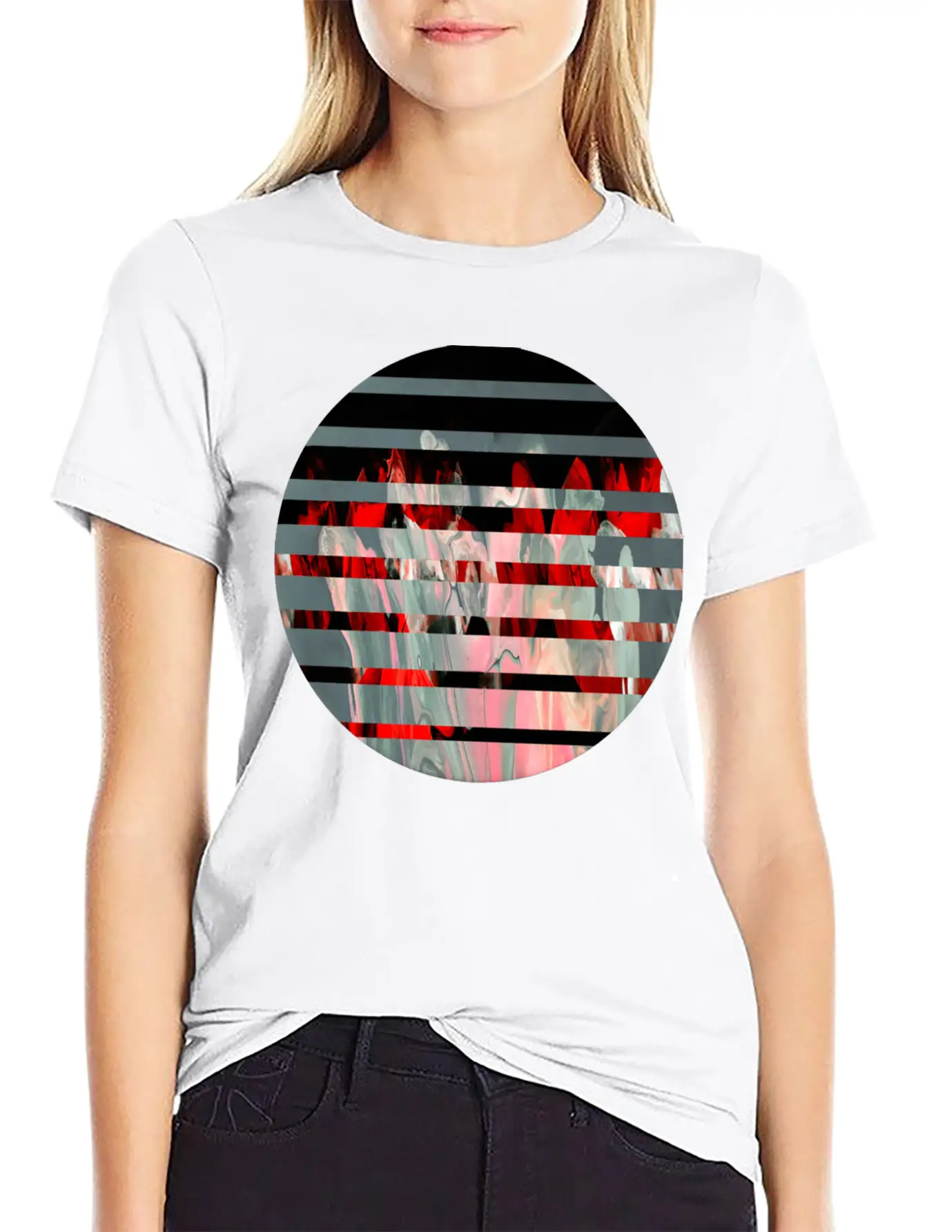 Boyking Caged Unisex Short Sleeve Soft Cotton T-Shirt – Casual Everyday Wear