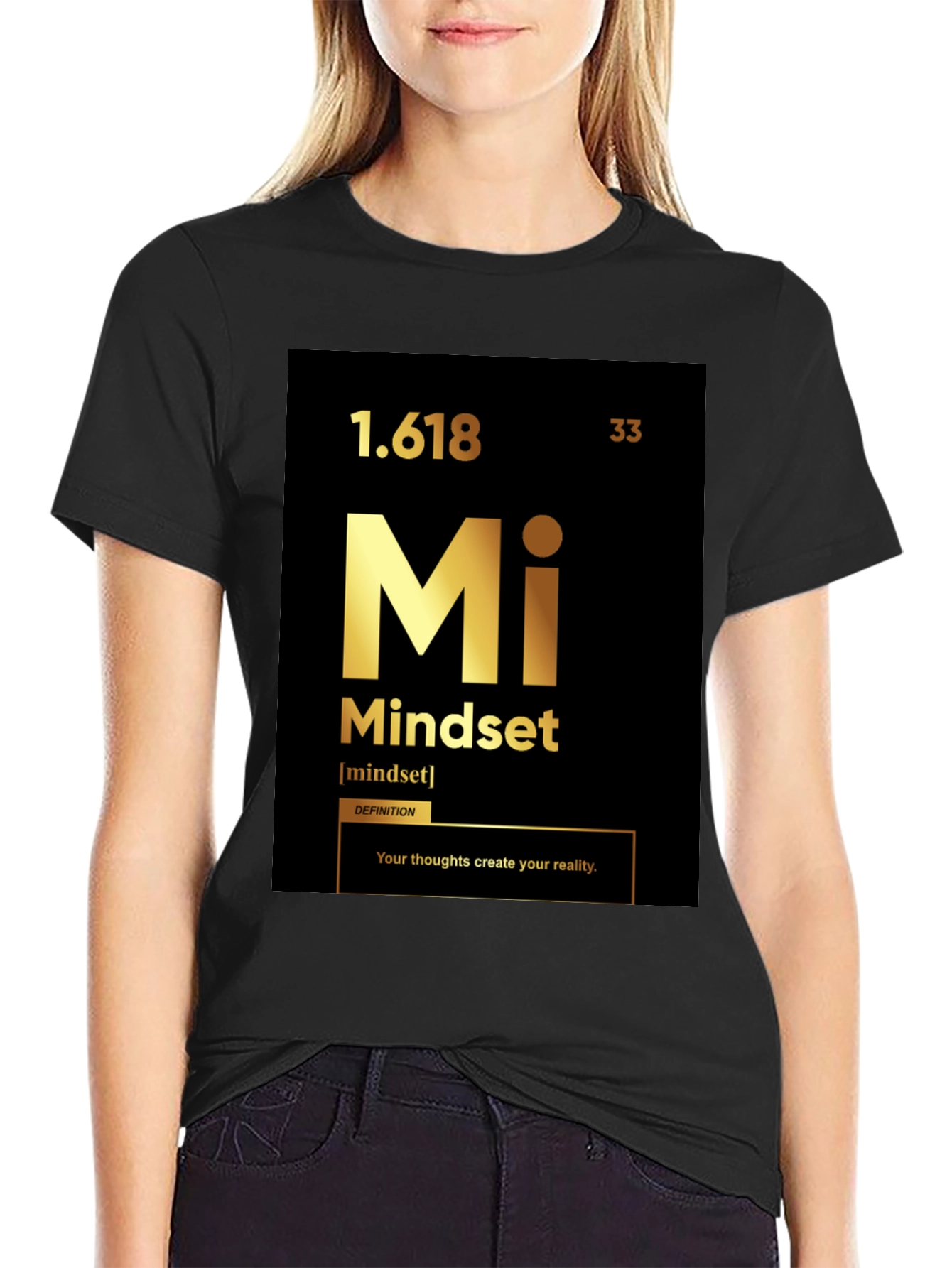 Mindset Element Graphic Tee - Black