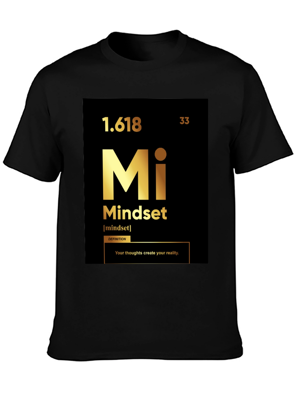 Mindset Element Graphic Tee - Black