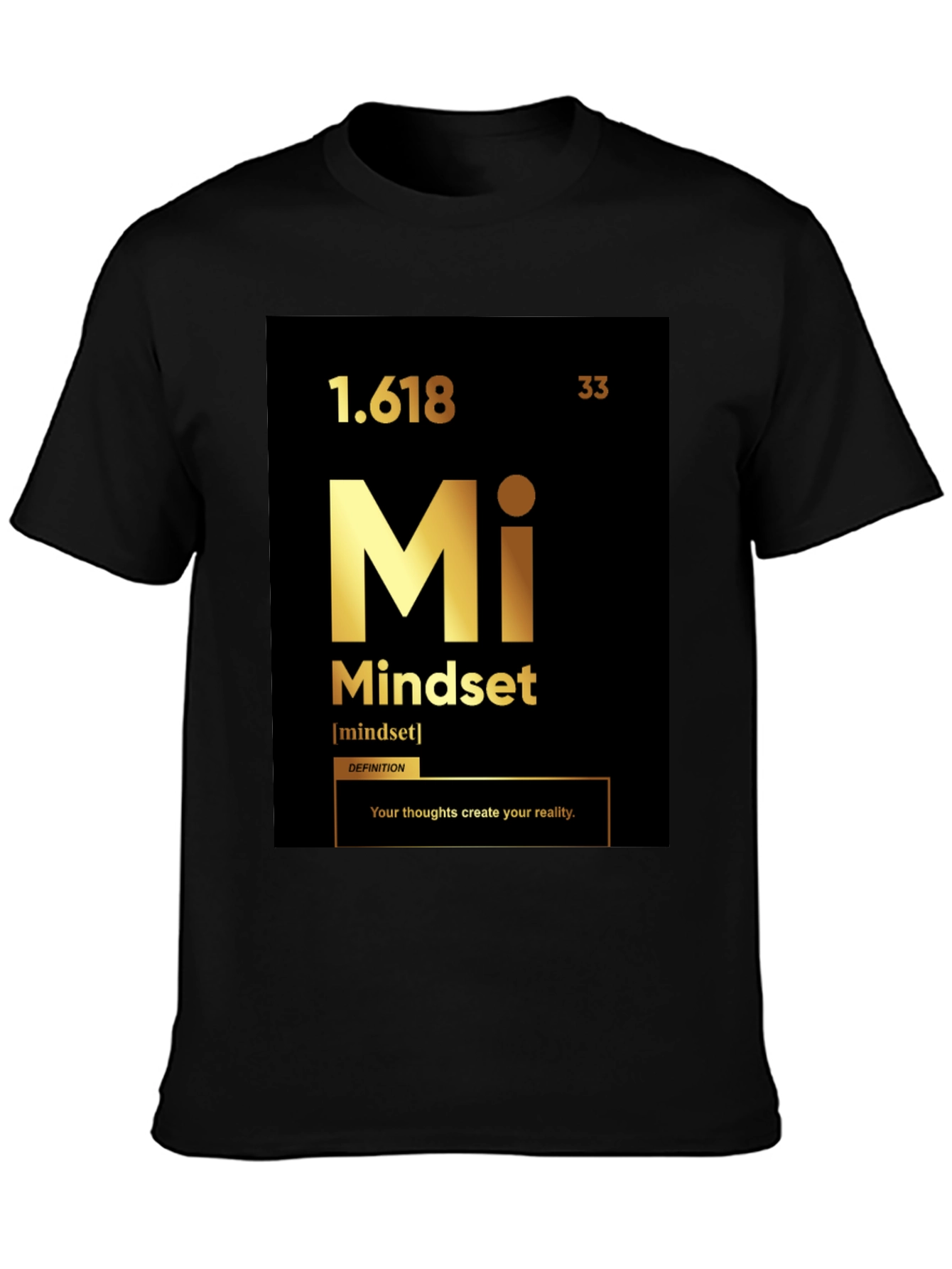 Mindset Element Graphic Tee - Black