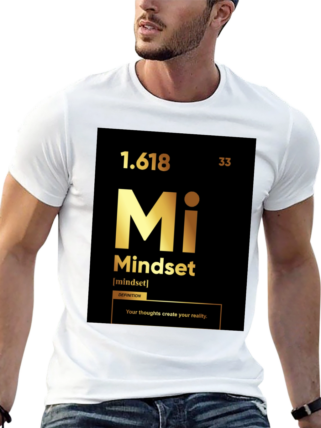 Mindset Element Graphic Tee - Black