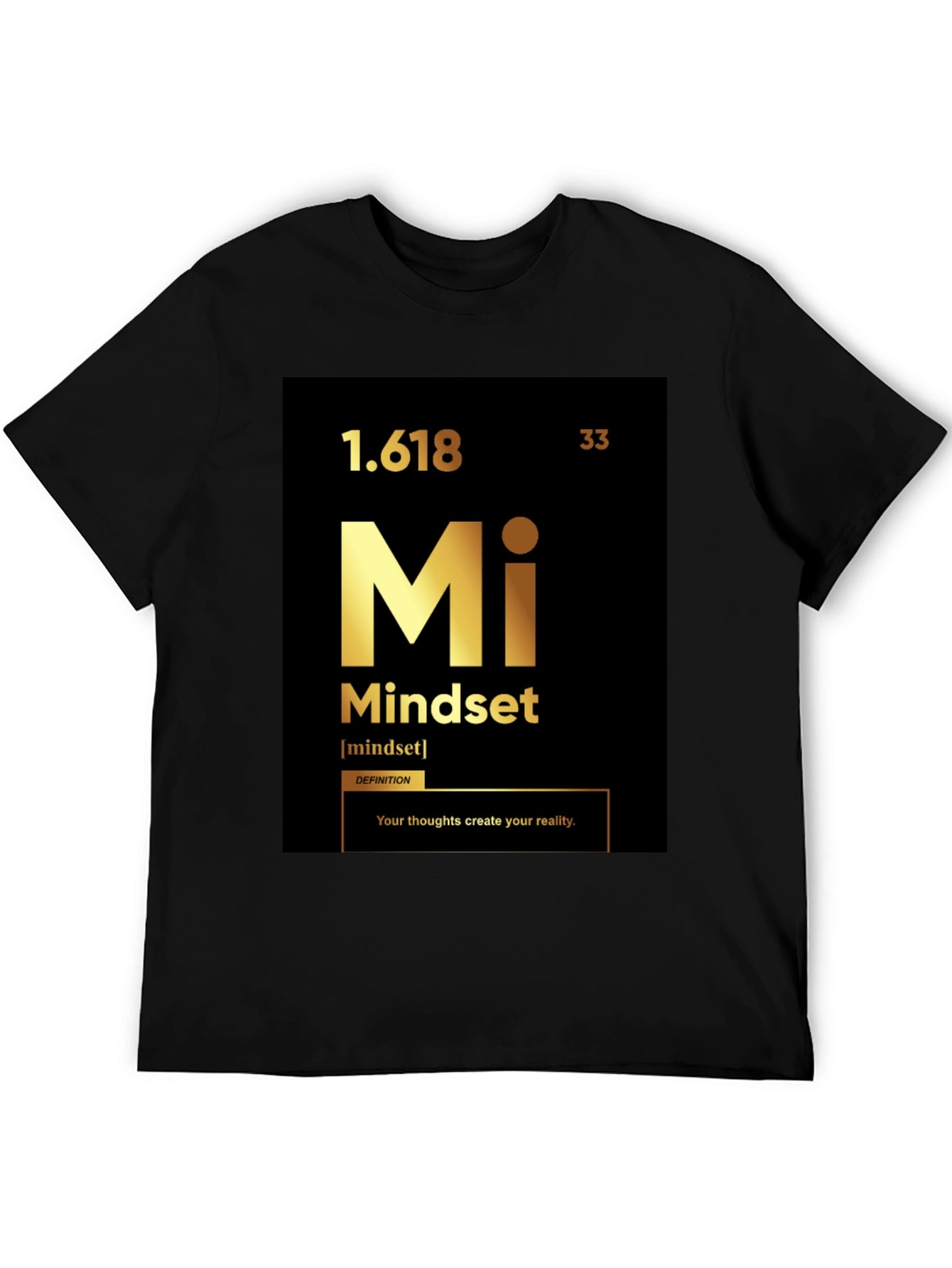 Mindset Element Graphic Tee - Black