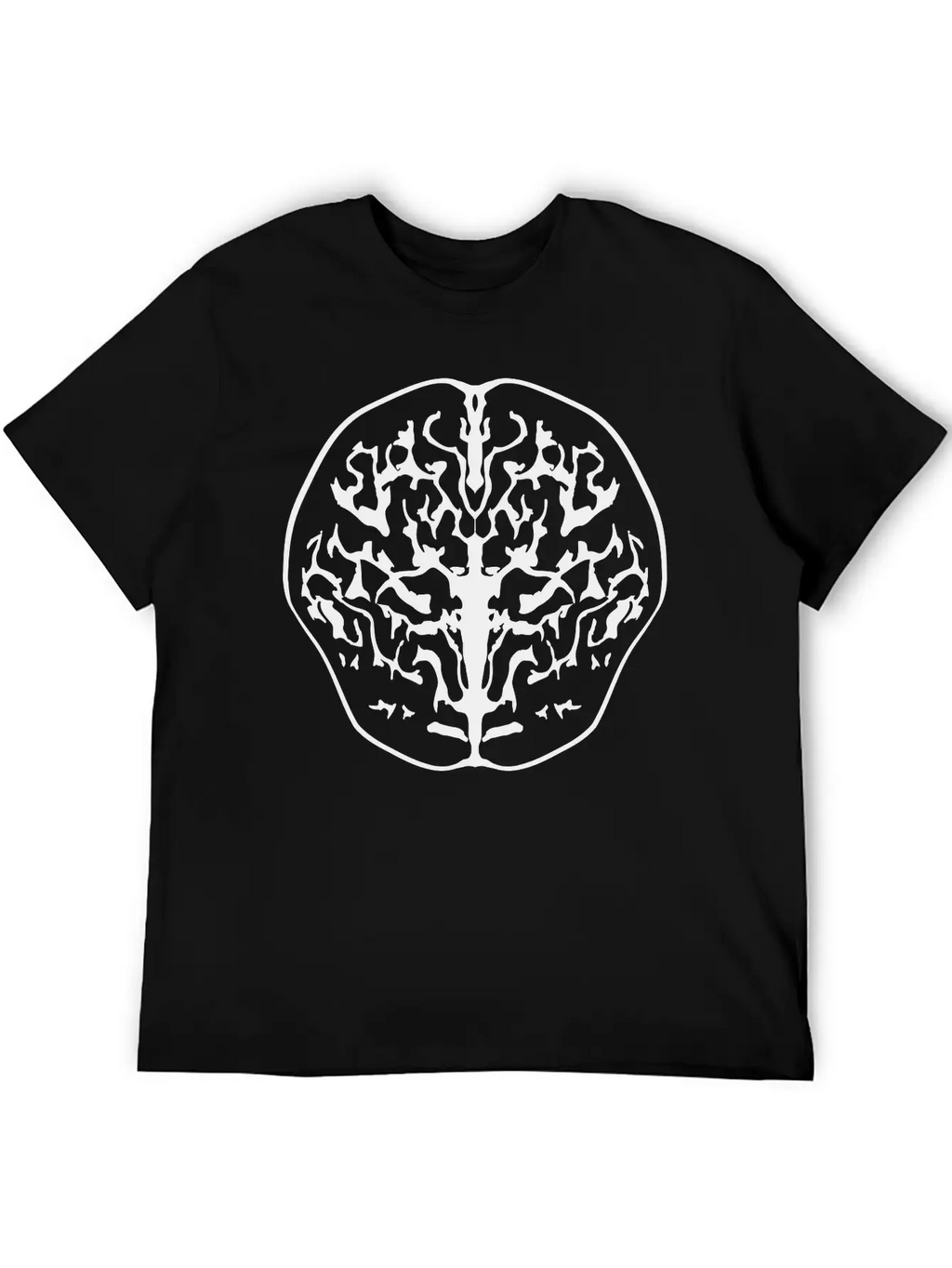 Brain Bloody Horror Halloween Thinking Smart Disgu Unisex Casual T-Shirt – Clean Design For Daily Comfort