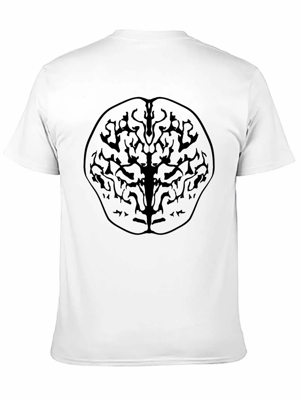 Brain Bloody Horror Halloween Thinking Smart Disgu Unisex Casual T-Shirt – Clean Design For Daily Comfort