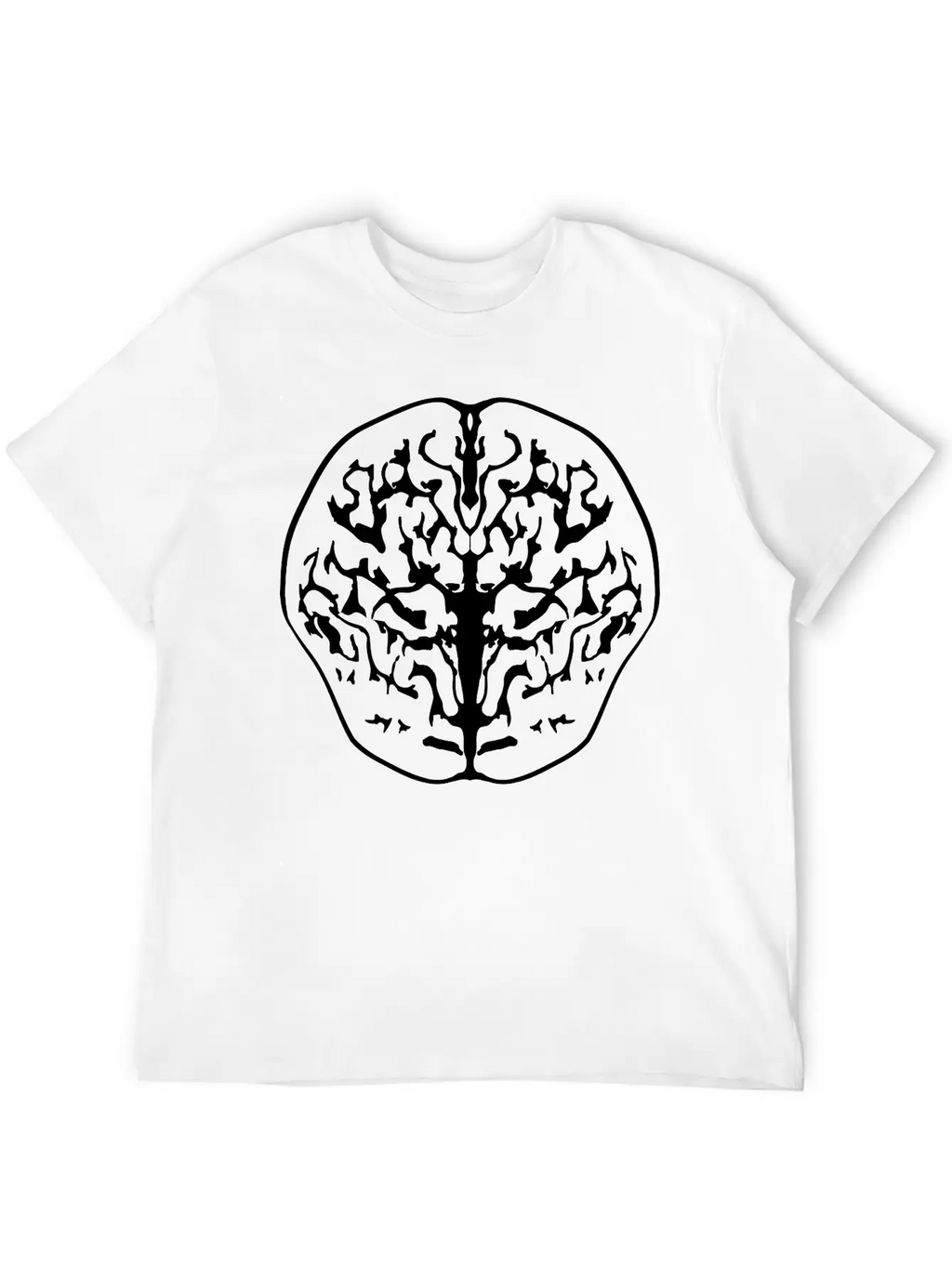 Brain Bloody Horror Halloween Thinking Smart Disgu Unisex Casual T-Shirt – Clean Design For Daily Comfort