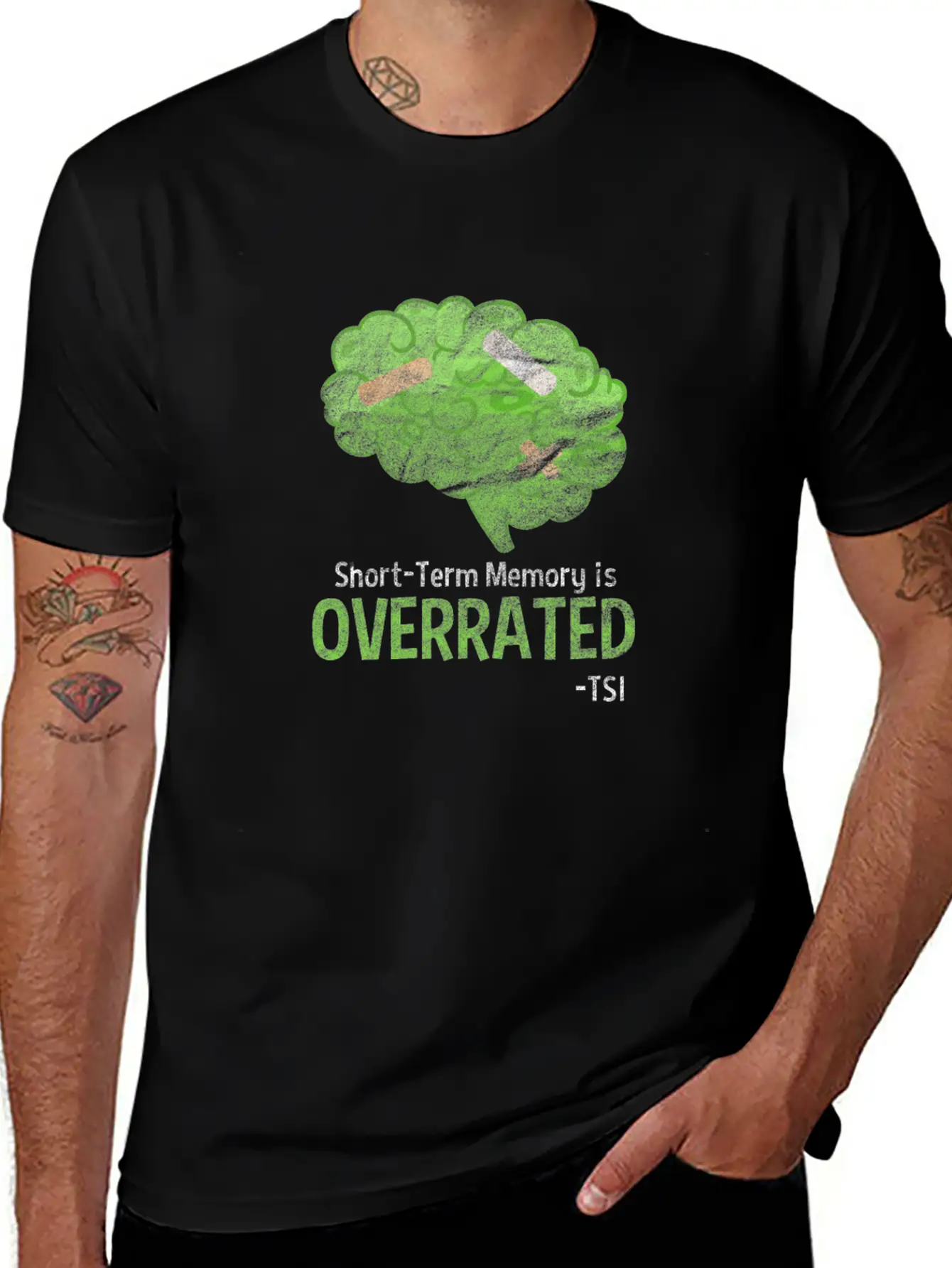 Brain Short Term Memory Is Overrated Unisex Casual T-Shirt – Clean Design For Daily Comfort