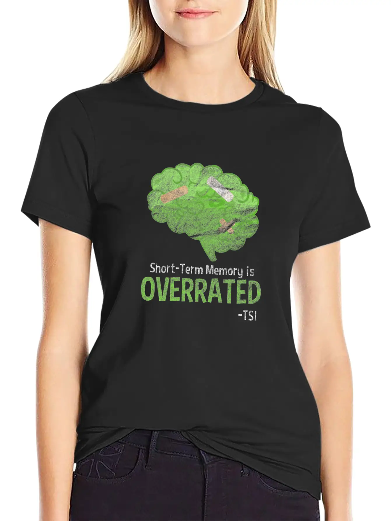 Brain Short Term Memory Is Overrated Unisex Casual T-Shirt – Clean Design For Daily Comfort
