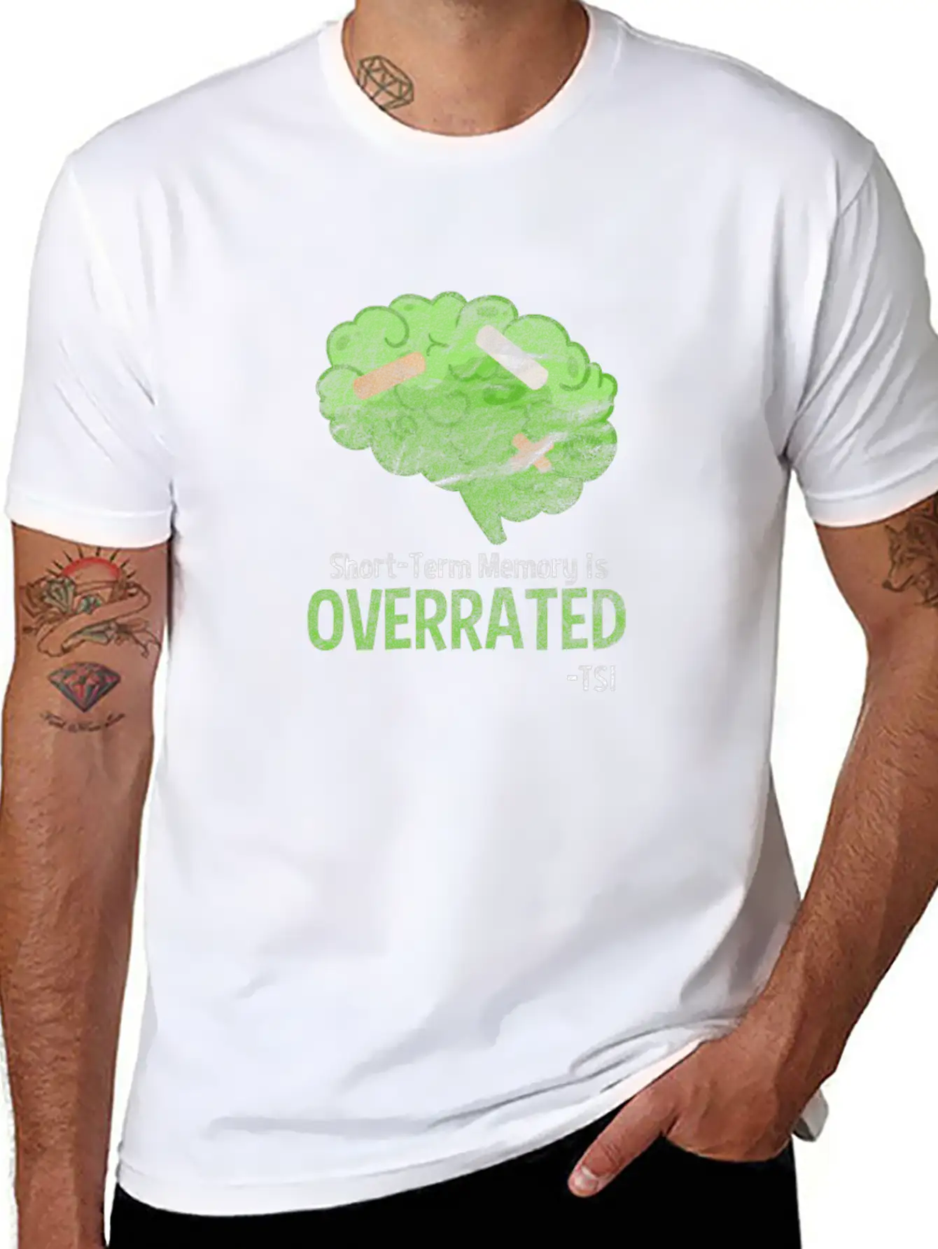 Brain Short Term Memory Is Overrated Unisex Casual T-Shirt – Clean Design For Daily Comfort
