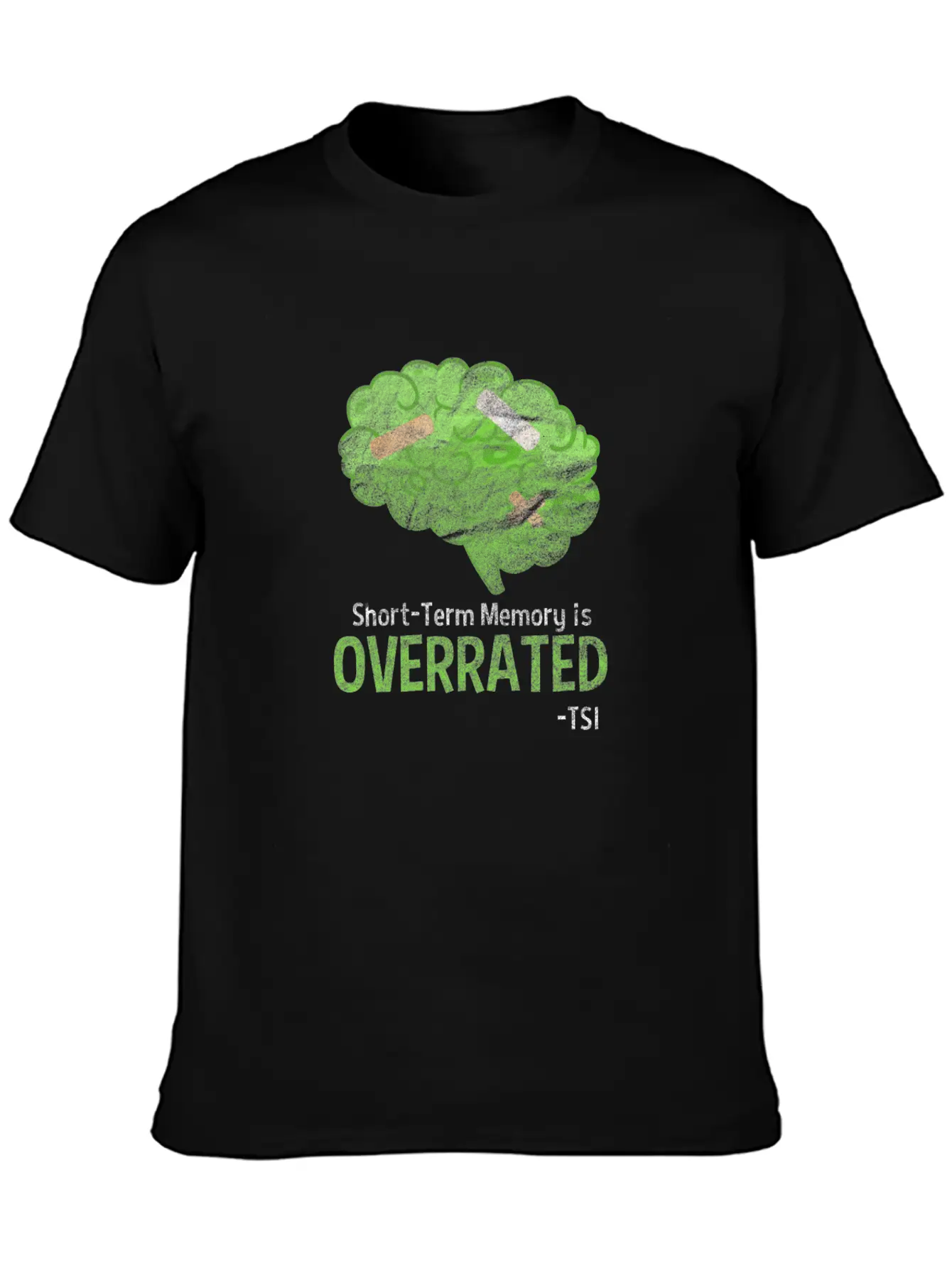 Brain Short Term Memory Is Overrated Unisex Casual T-Shirt – Clean Design For Daily Comfort