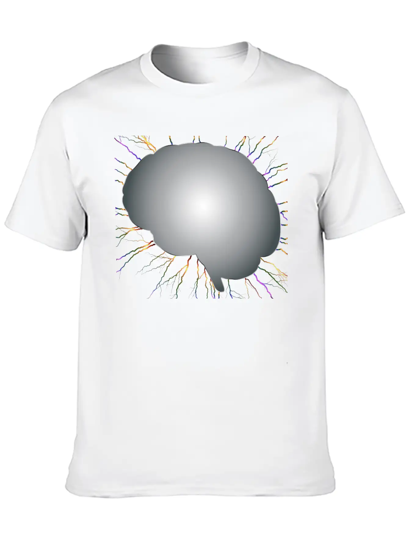 Brain Storm 6 No Background Breathable Soft Cotton T-Shirt – Timeless Casual Look