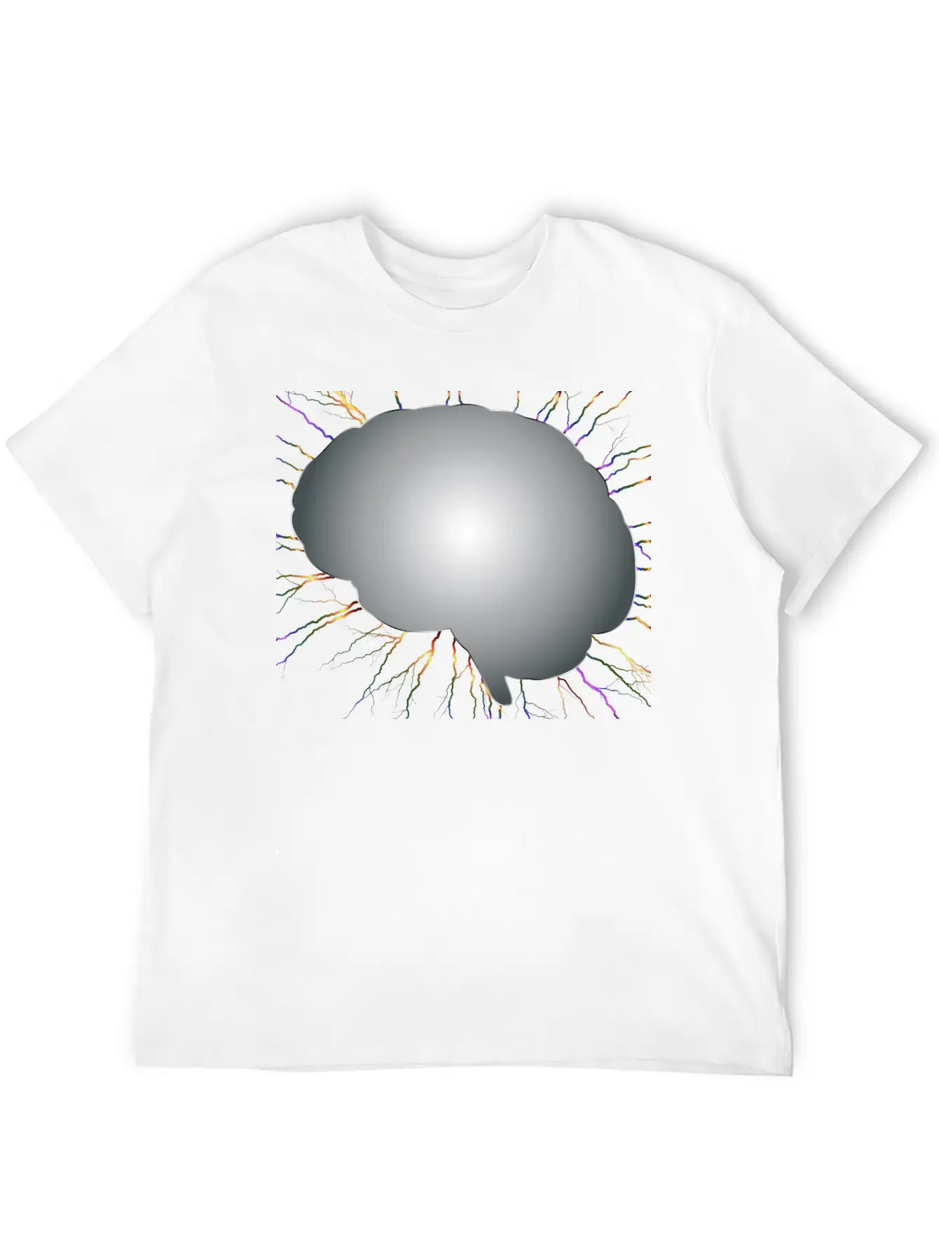 Brain Storm 6 No Background Breathable Soft Cotton T-Shirt – Timeless Casual Look