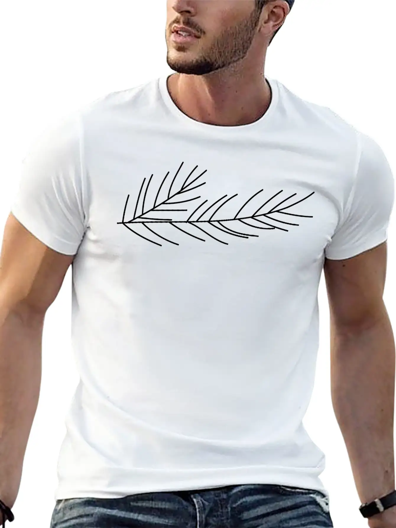 Branch Casual Graphic T-Shirt – Simple And Comfortable Daily Wear