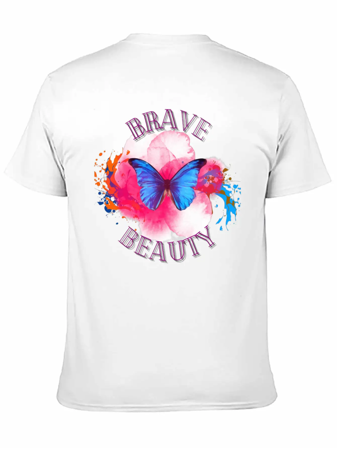 BRAVE Breathable Soft Cotton T-Shirt – Timeless Casual Look