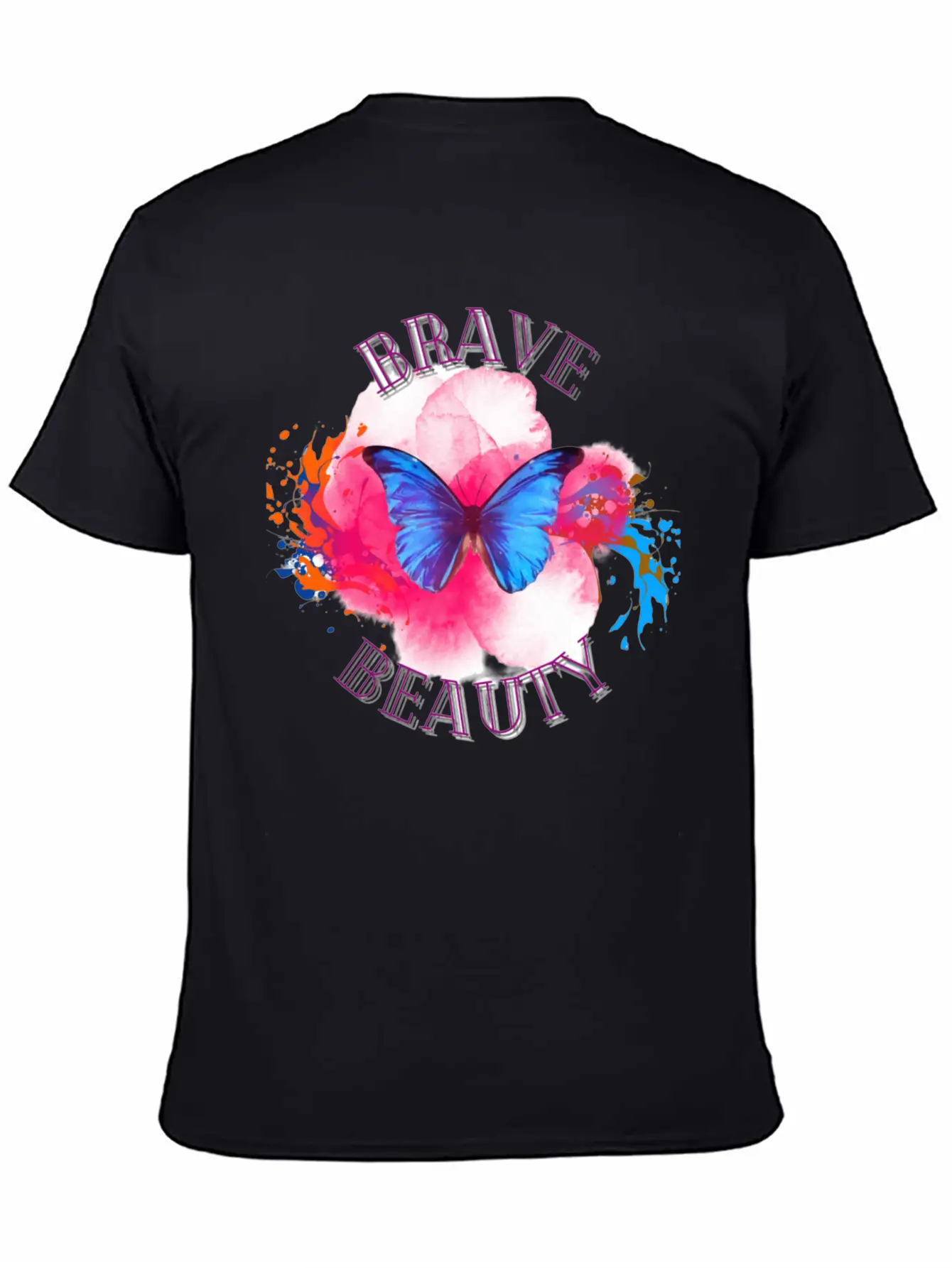 BRAVE Breathable Soft Cotton T-Shirt – Timeless Casual Look