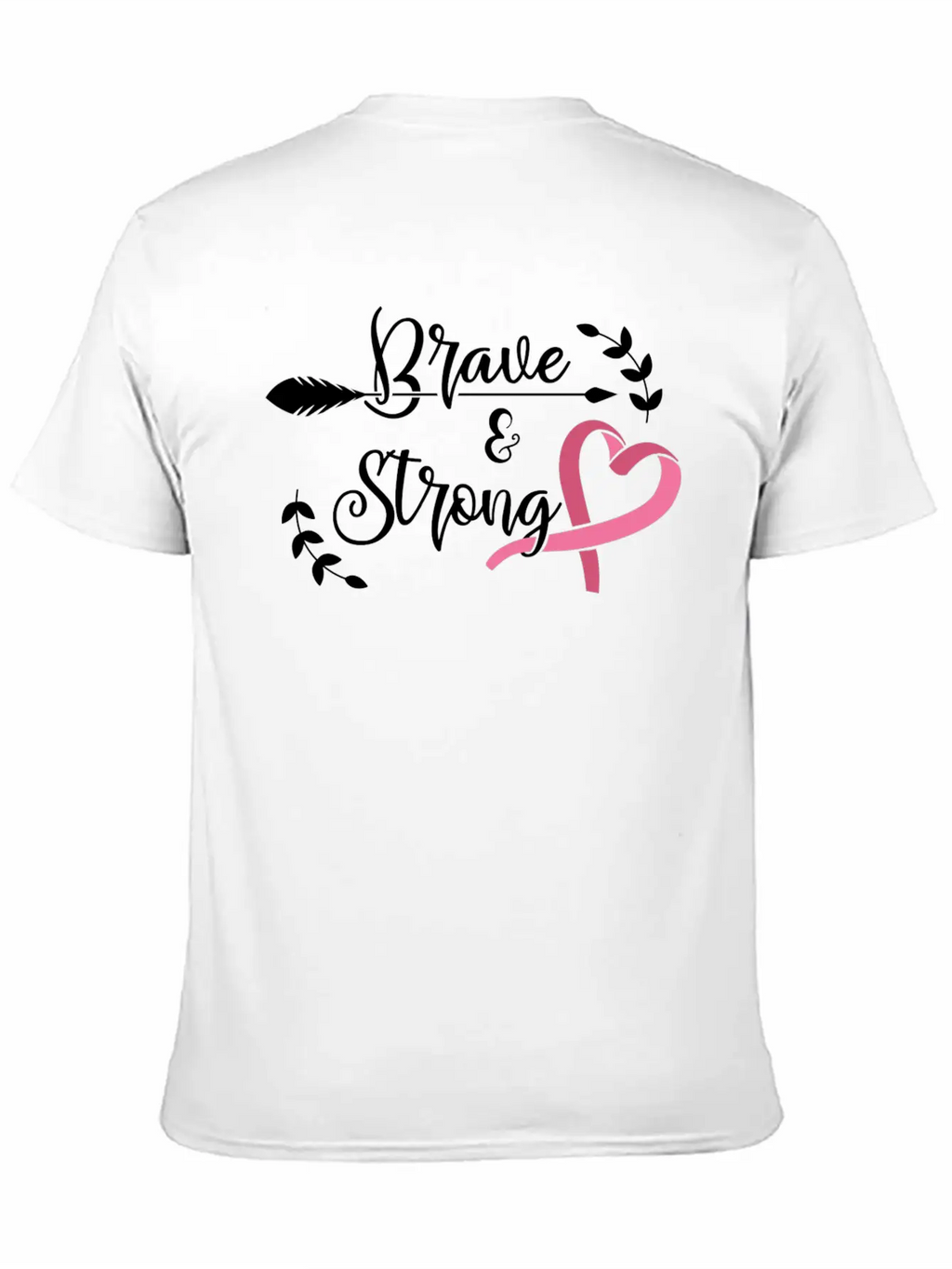 Brave Strong Unisex Casual T-Shirt – Clean Design For Daily Comfort