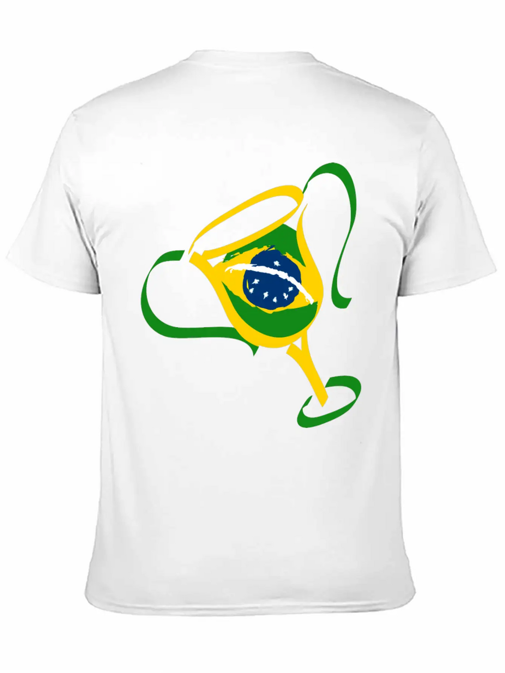 Brazil Trophy Breathable Soft Cotton T-Shirt – Timeless Casual Look