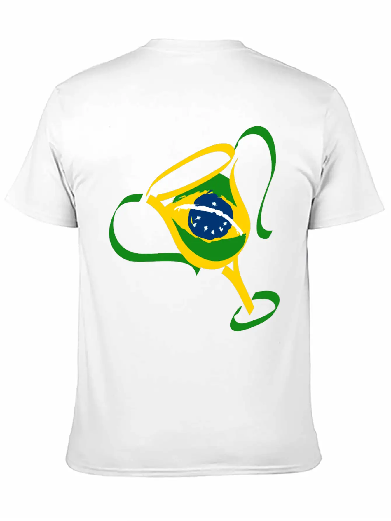 Brazil Trophy Breathable Soft Cotton T-Shirt – Timeless Casual Look