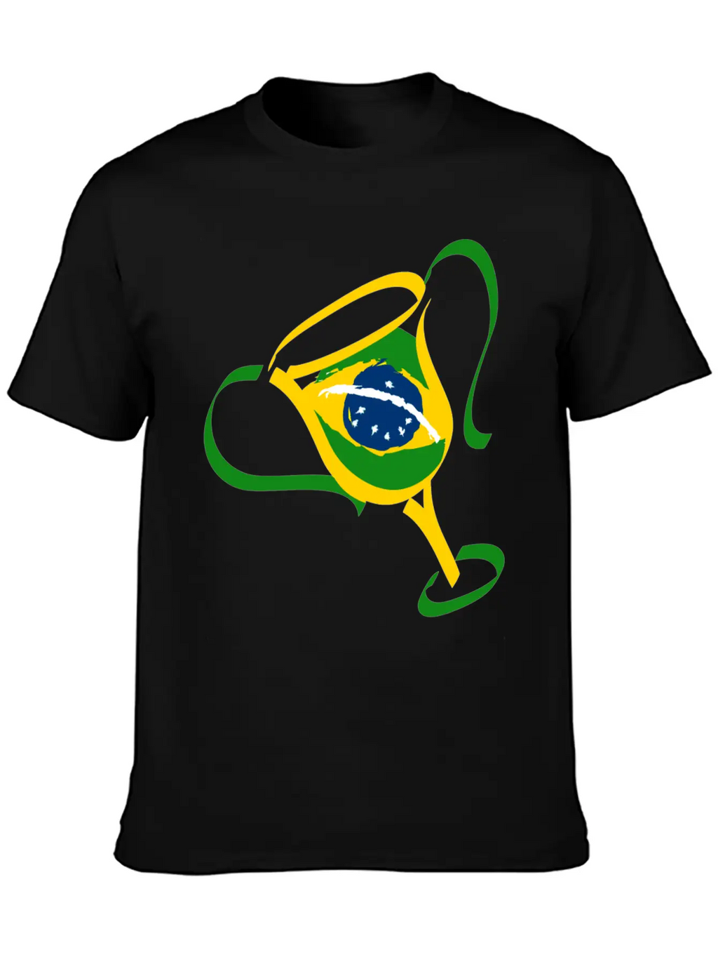 Brazil Trophy Breathable Soft Cotton T-Shirt – Timeless Casual Look