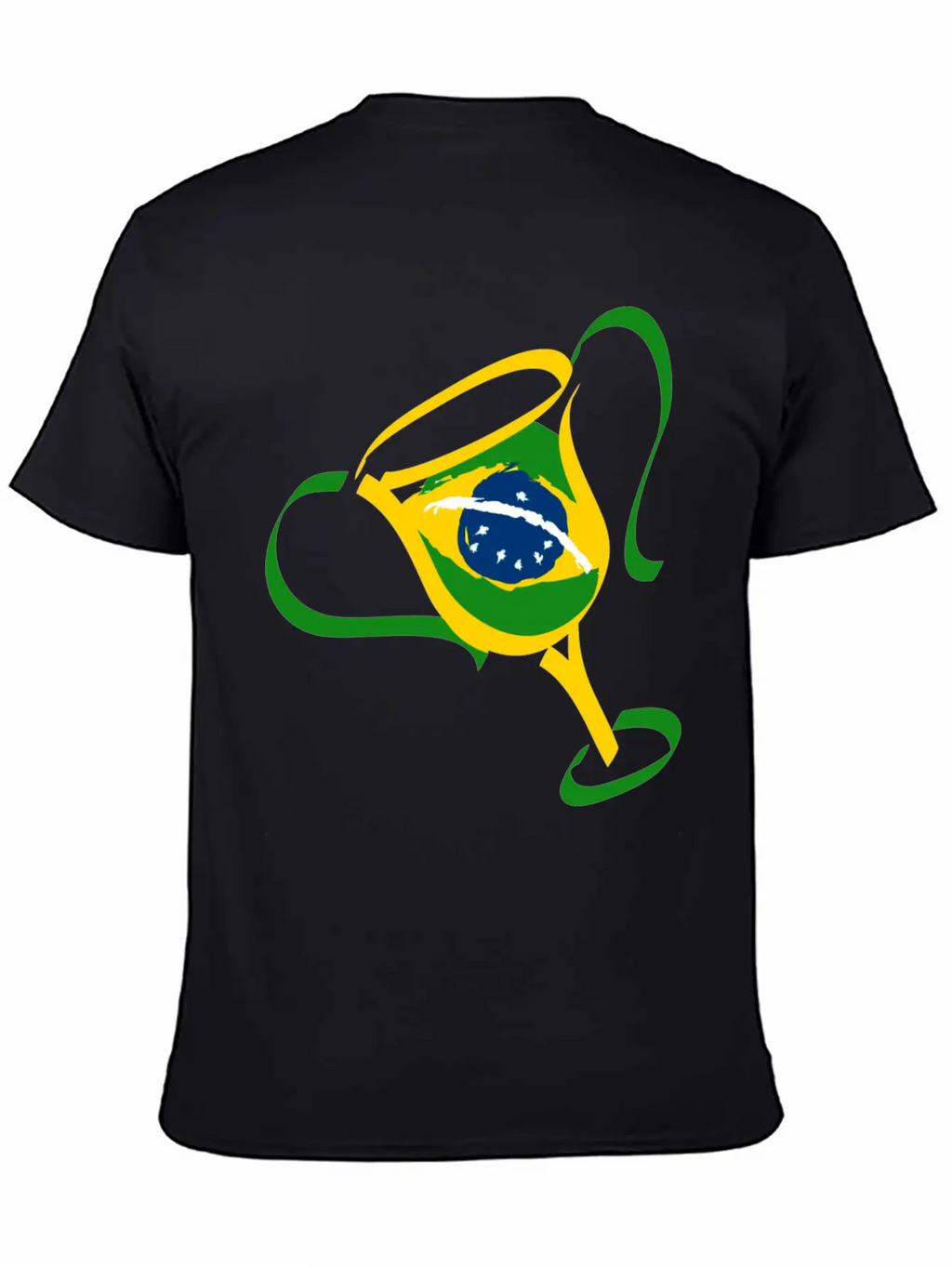 Brazil Trophy Breathable Soft Cotton T-Shirt – Timeless Casual Look