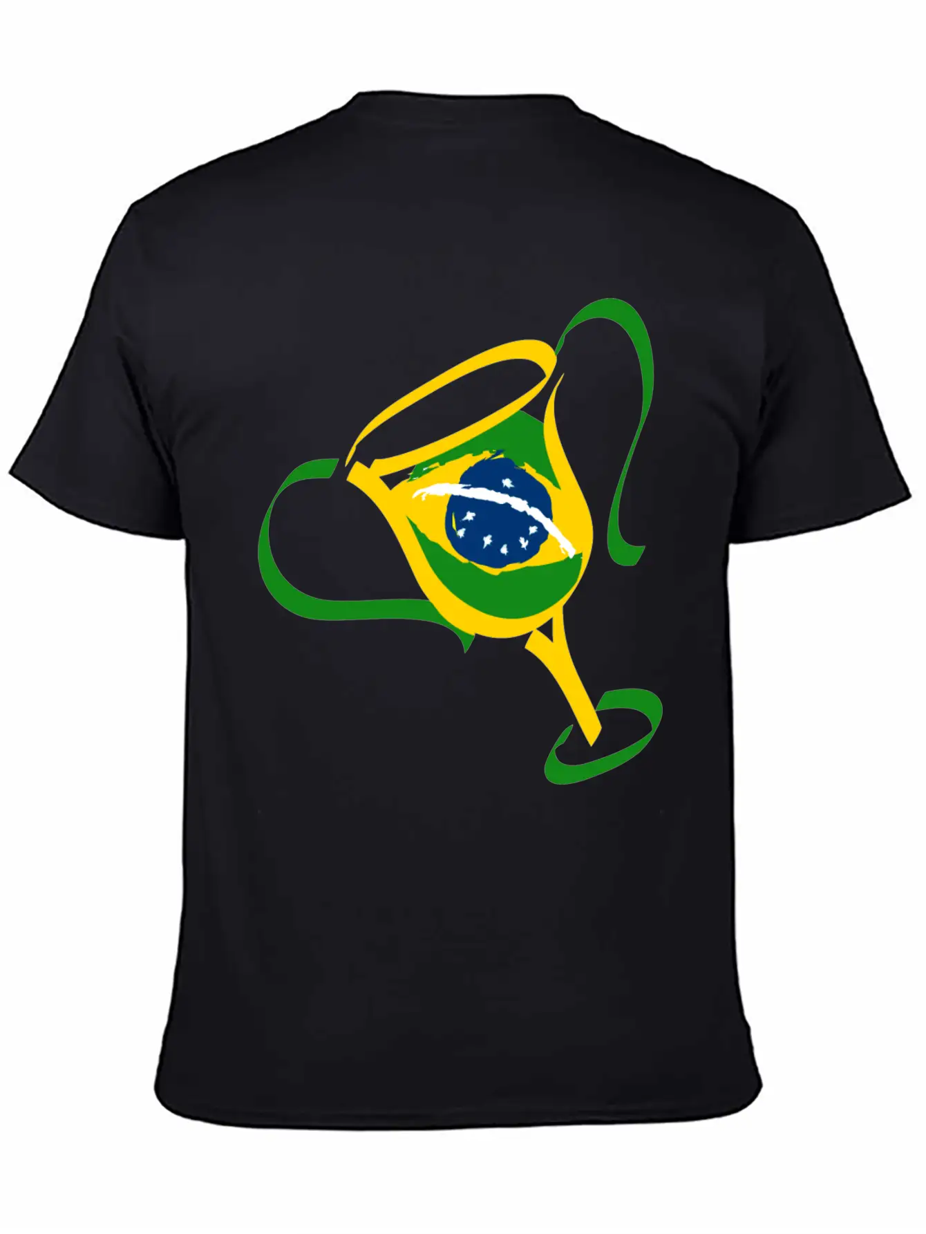 Brazil Trophy Breathable Soft Cotton T-Shirt – Timeless Casual Look