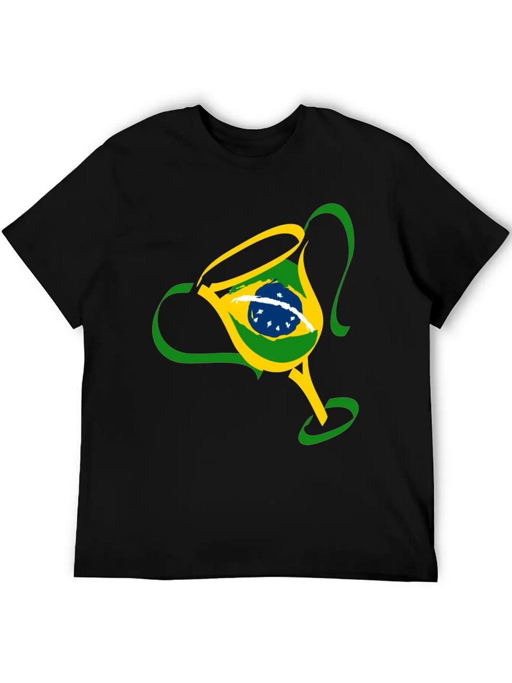 Brazil Trophy Breathable Soft Cotton T-Shirt – Timeless Casual Look