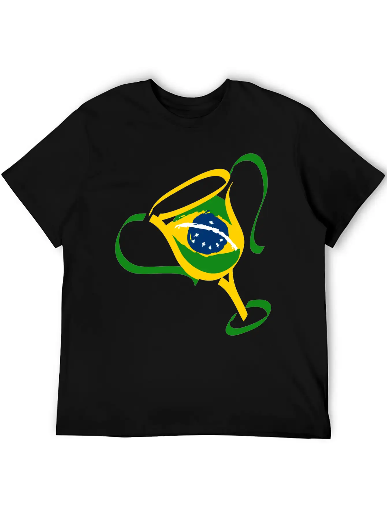 Brazil Trophy Breathable Soft Cotton T-Shirt – Timeless Casual Look