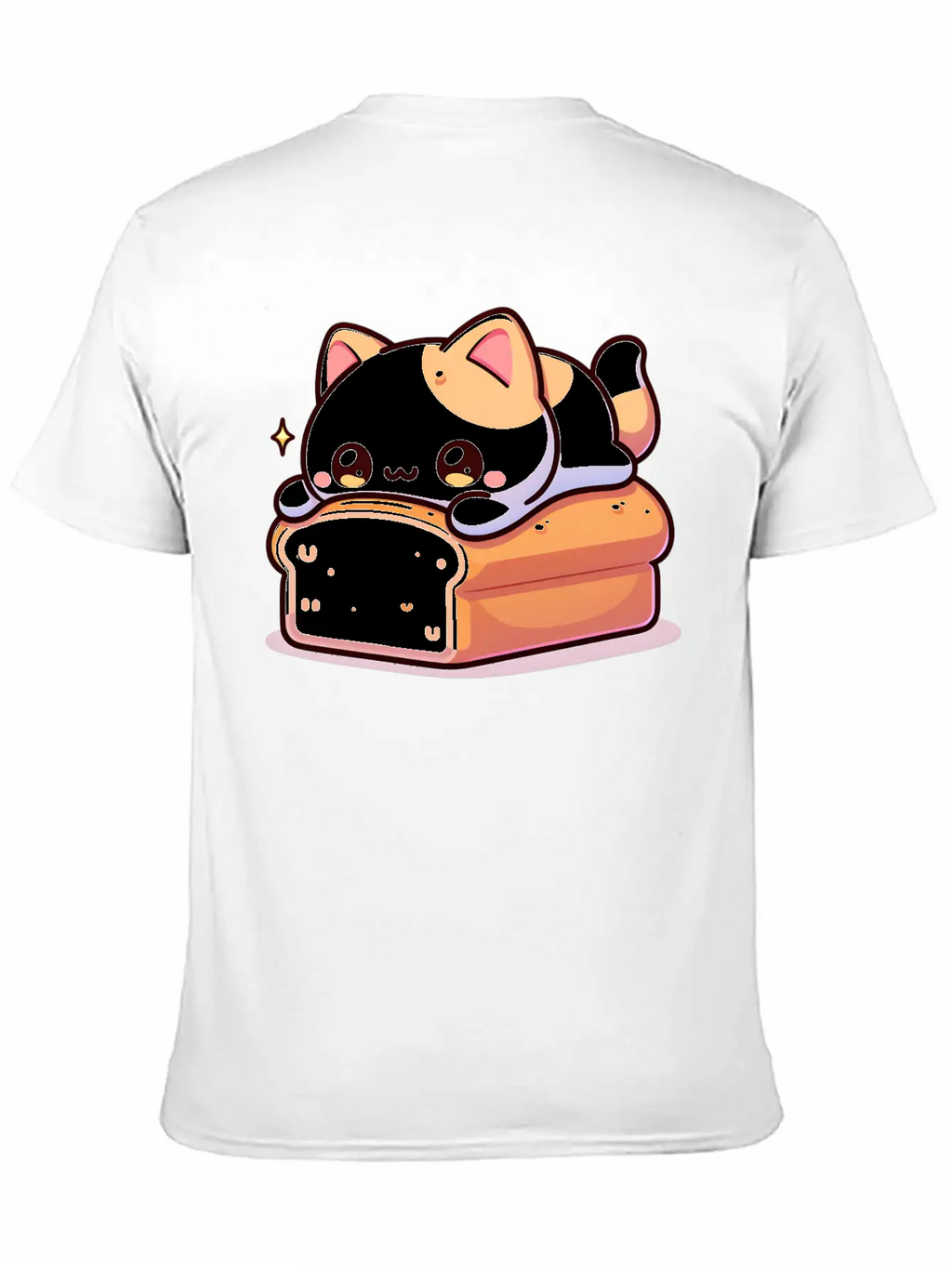 Bread Loaf Cat Stylish Everyday T-Shirt – Unisex Basic Cotton Tee