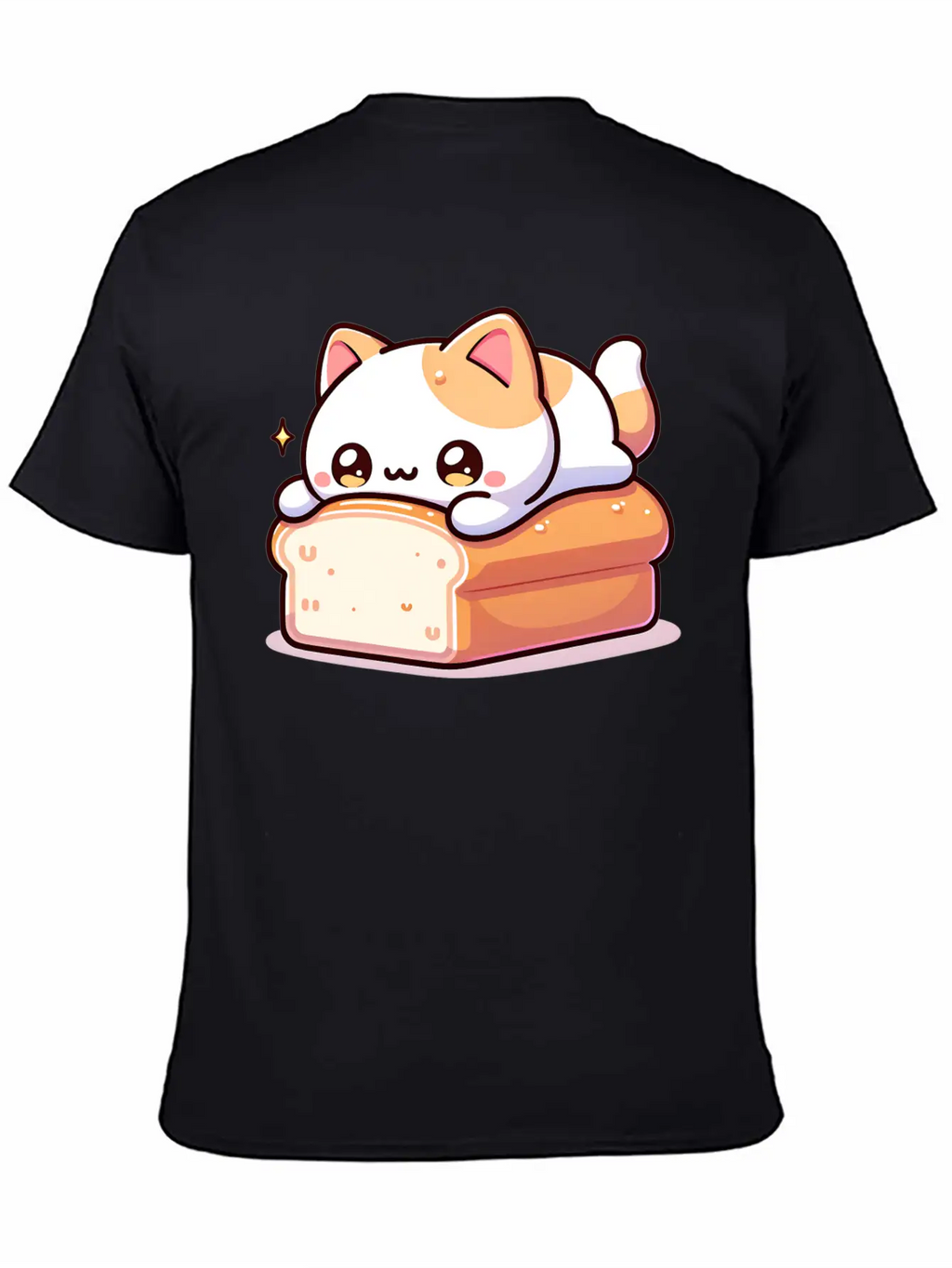 Bread Loaf Cat Stylish Everyday T-Shirt – Unisex Basic Cotton Tee