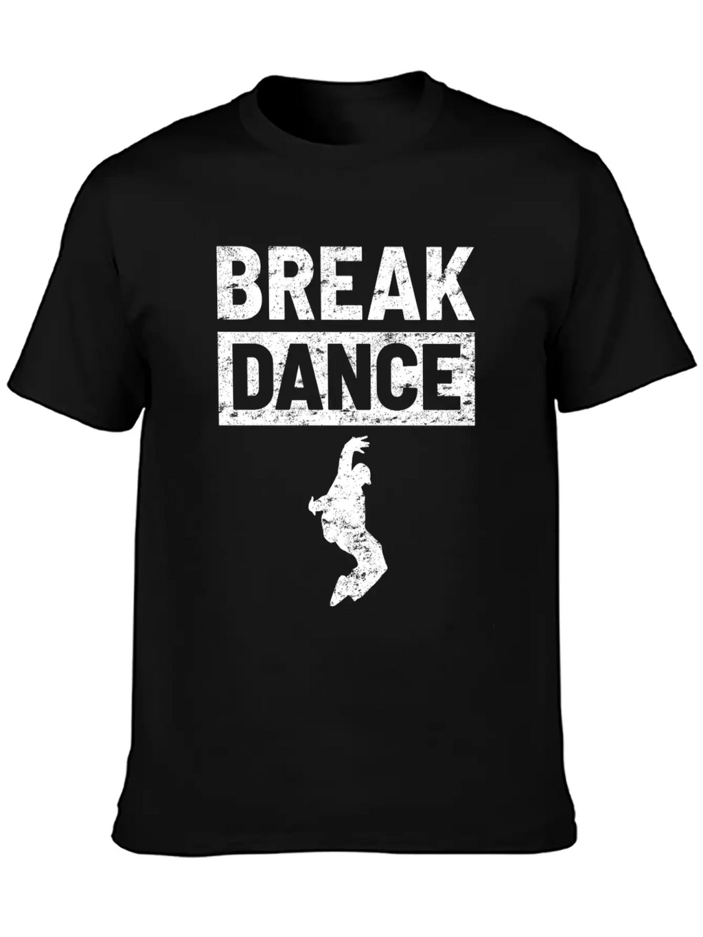 Break Dance Breathable Soft Cotton T-Shirt – Timeless Casual Look