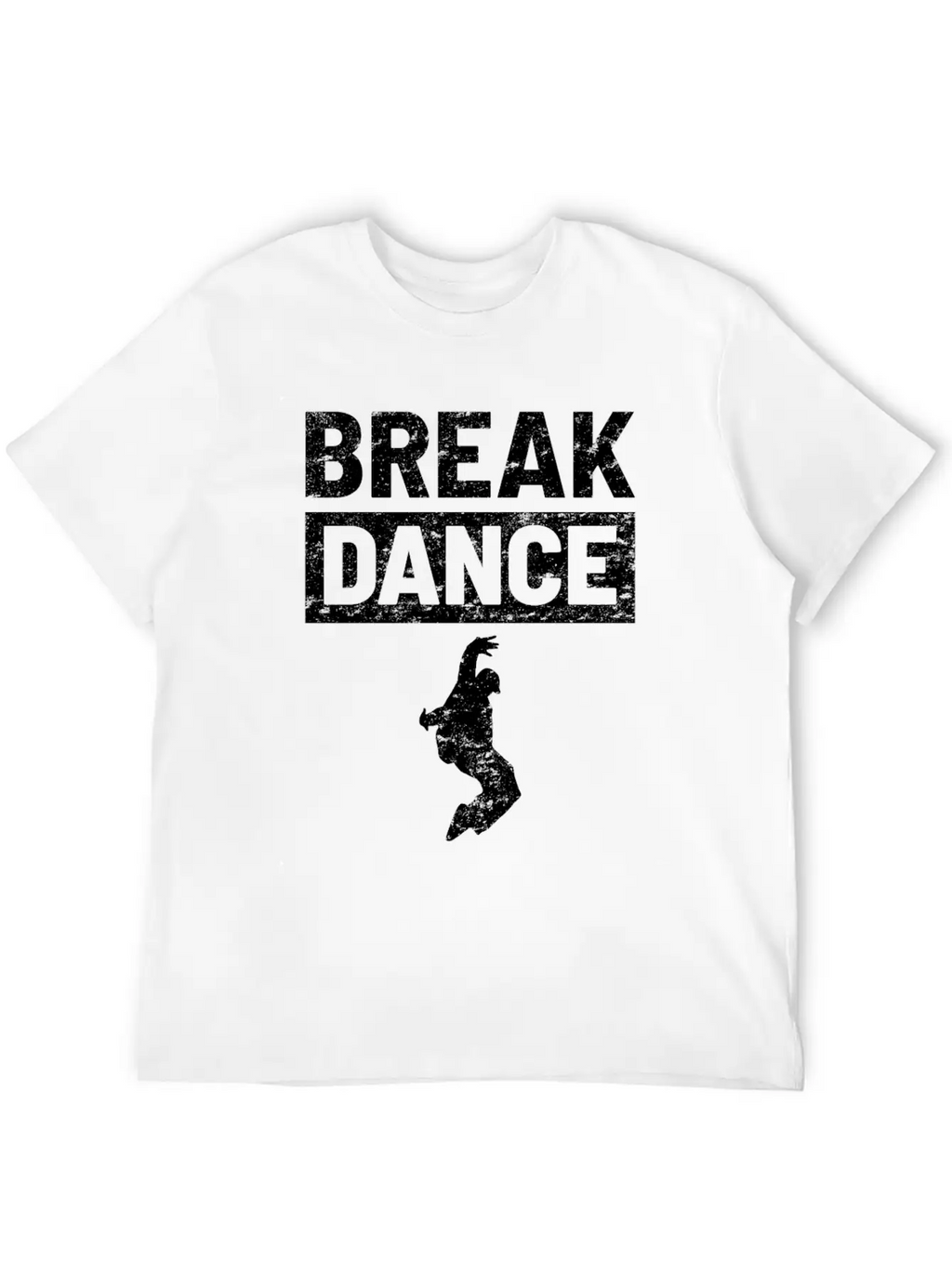 Break Dance Breathable Soft Cotton T-Shirt – Timeless Casual Look