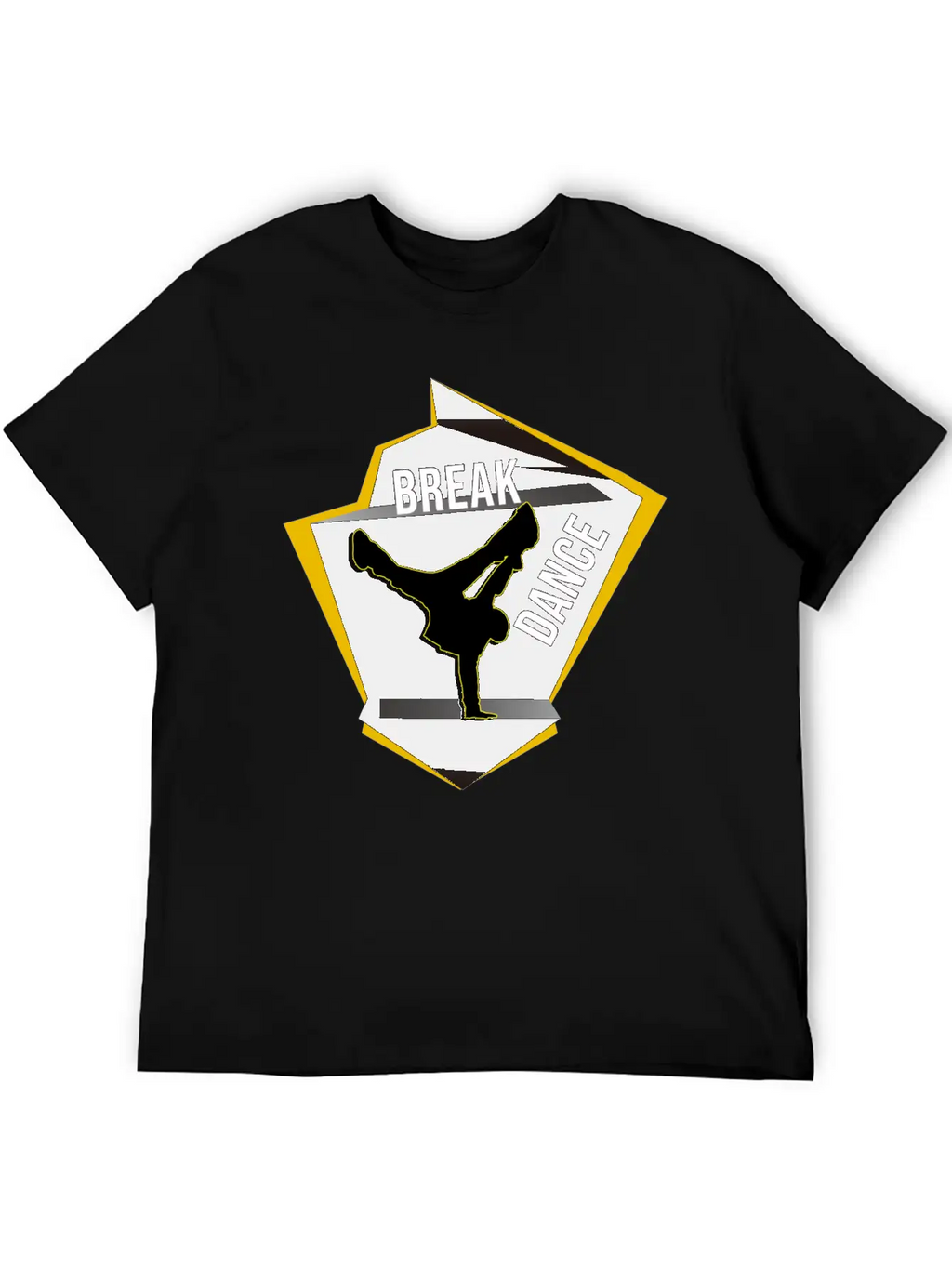 BREAK DANCE Unisex Casual T-Shirt – Clean Design For Daily Comfort