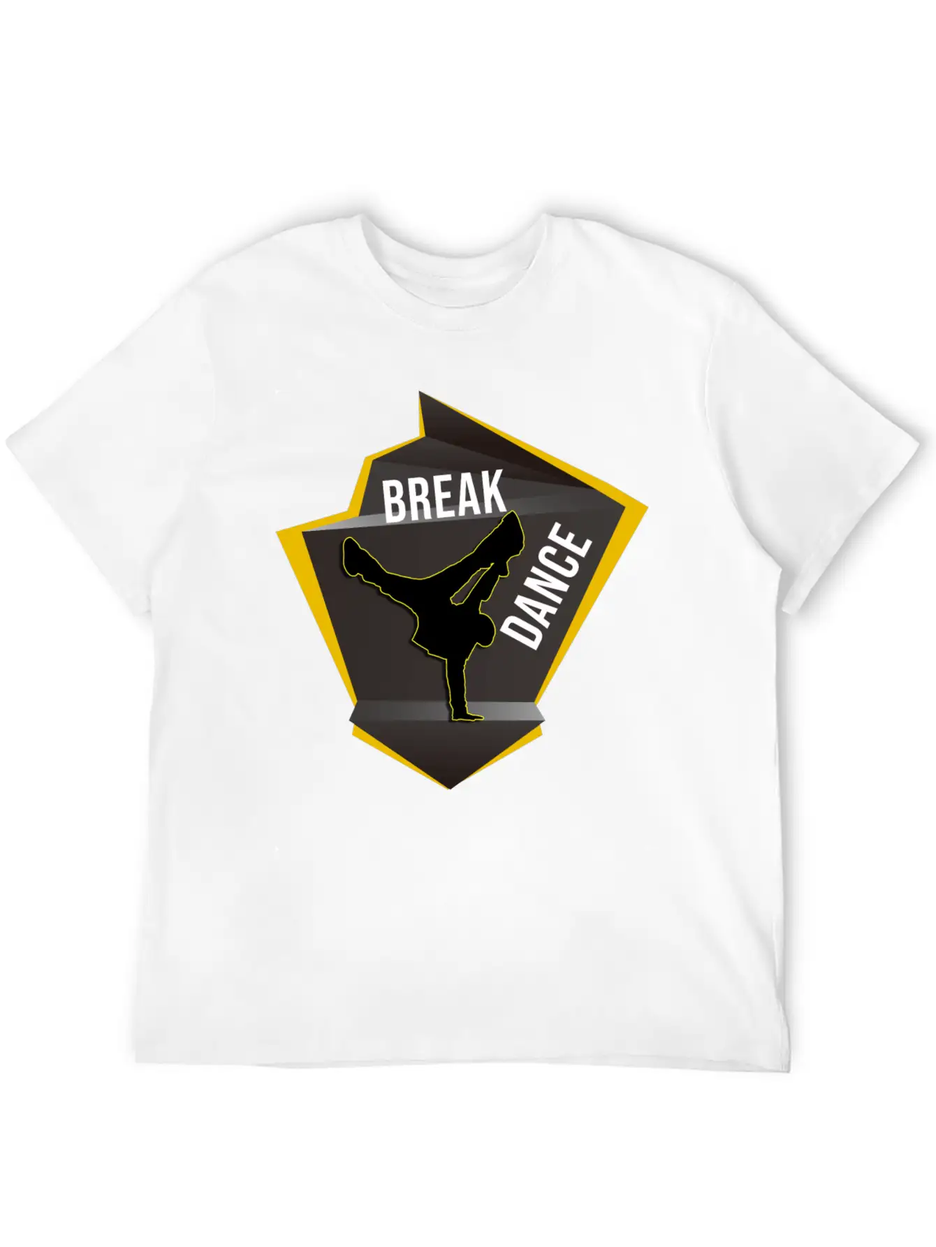 BREAK DANCE Unisex Casual T-Shirt – Clean Design For Daily Comfort