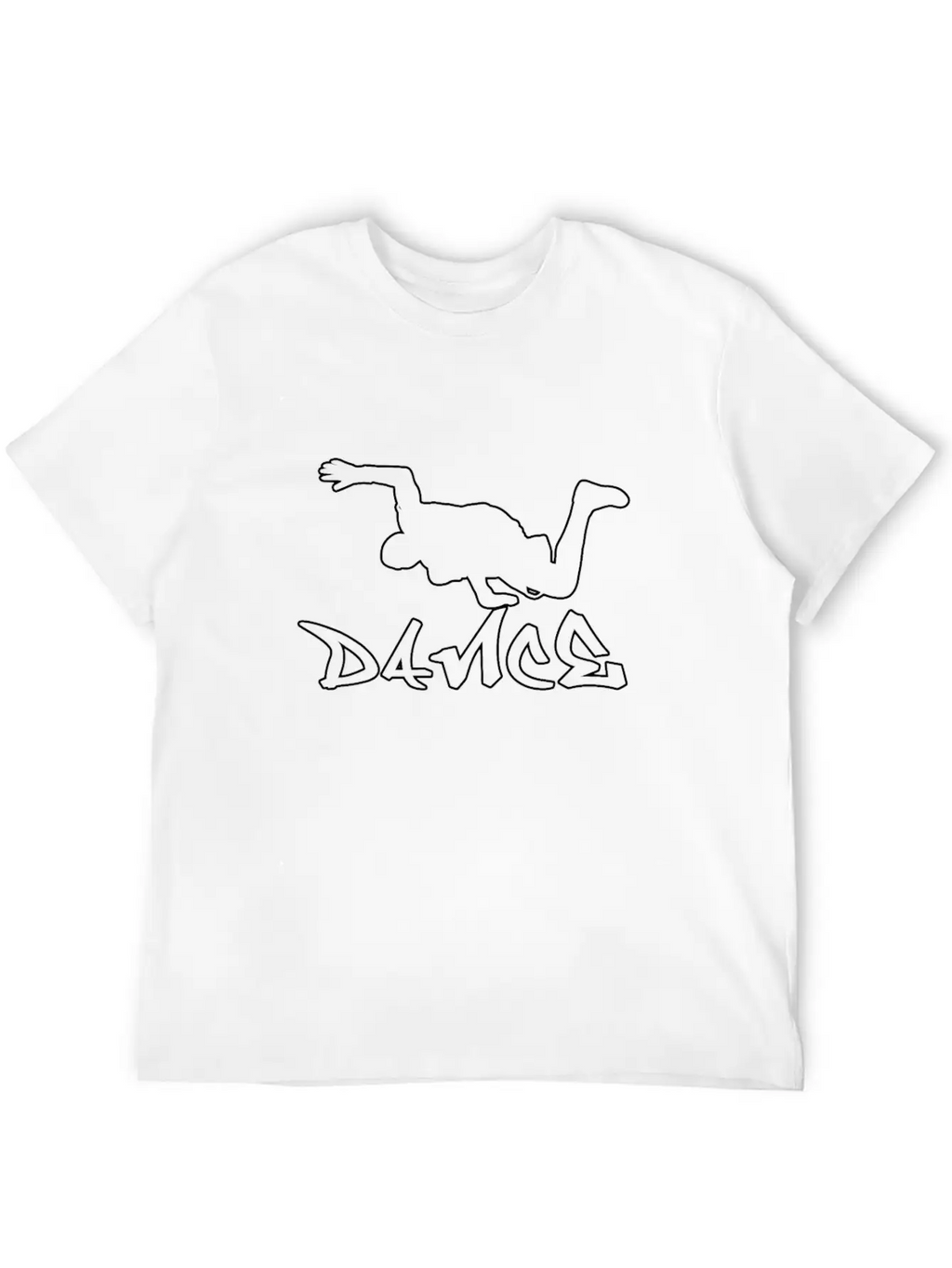 Breakdancing Classic Fit Graphic Tee For Daily Comfort – Unisex Cotton Shirt