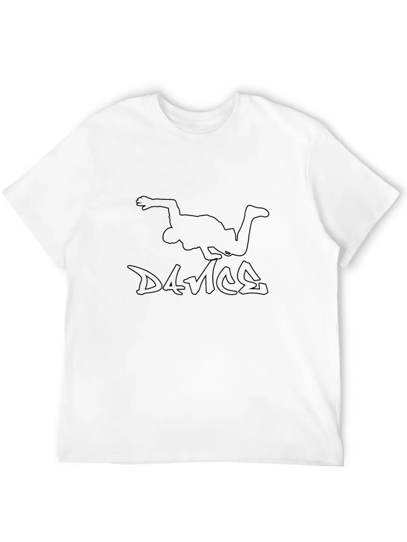 Breakdancing Classic Fit Graphic Tee For Daily Comfort – Unisex Cotton Shirt