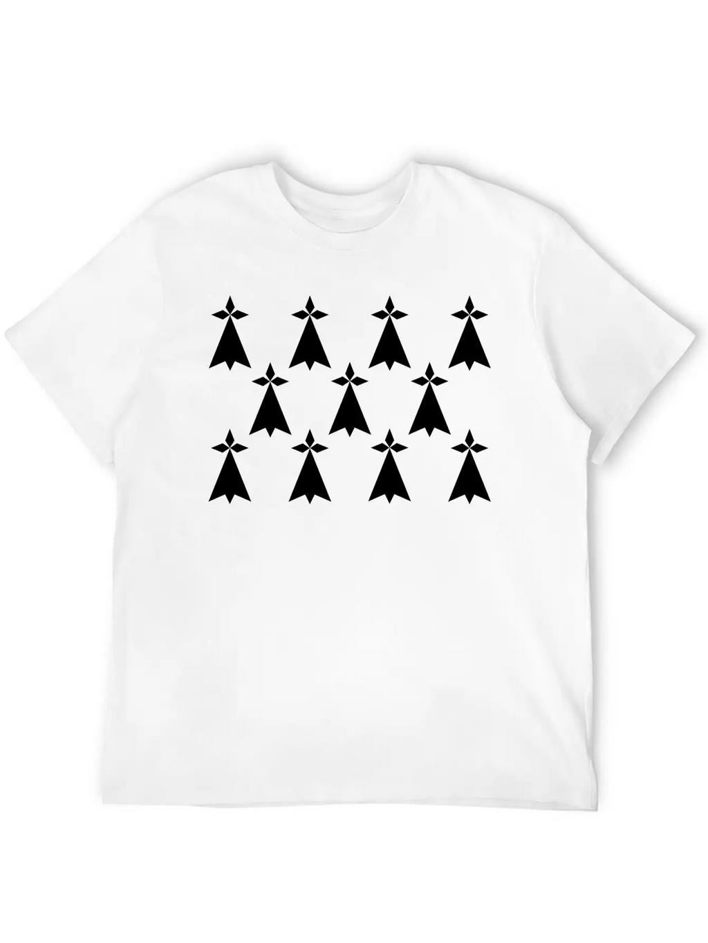 Bretagne - Flag Breathable Soft Cotton T-Shirt – Timeless Casual Look