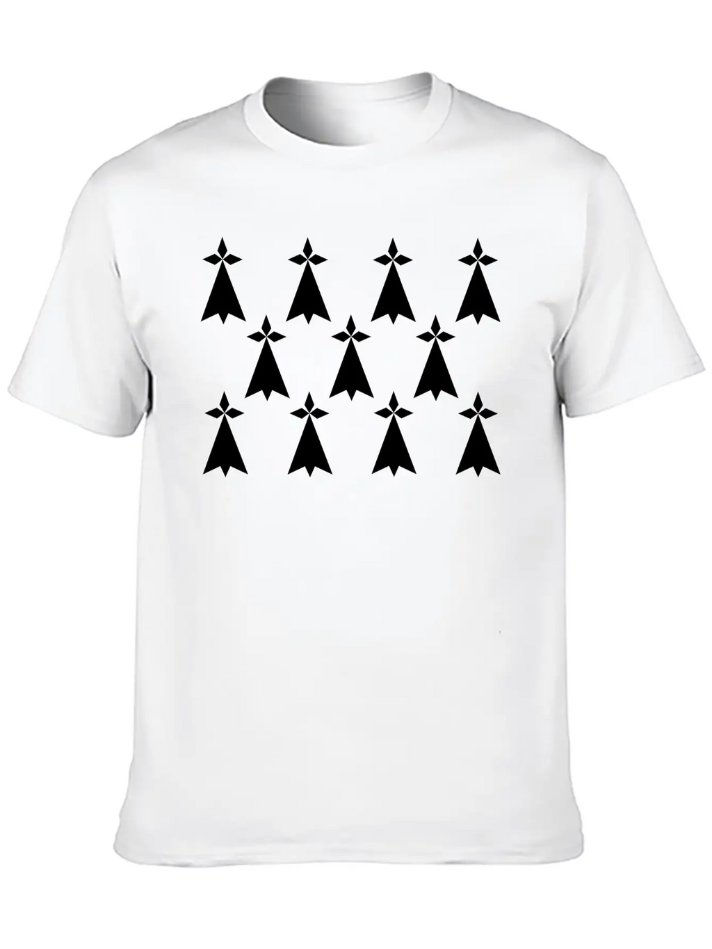 Bretagne - Flag Breathable Soft Cotton T-Shirt – Timeless Casual Look