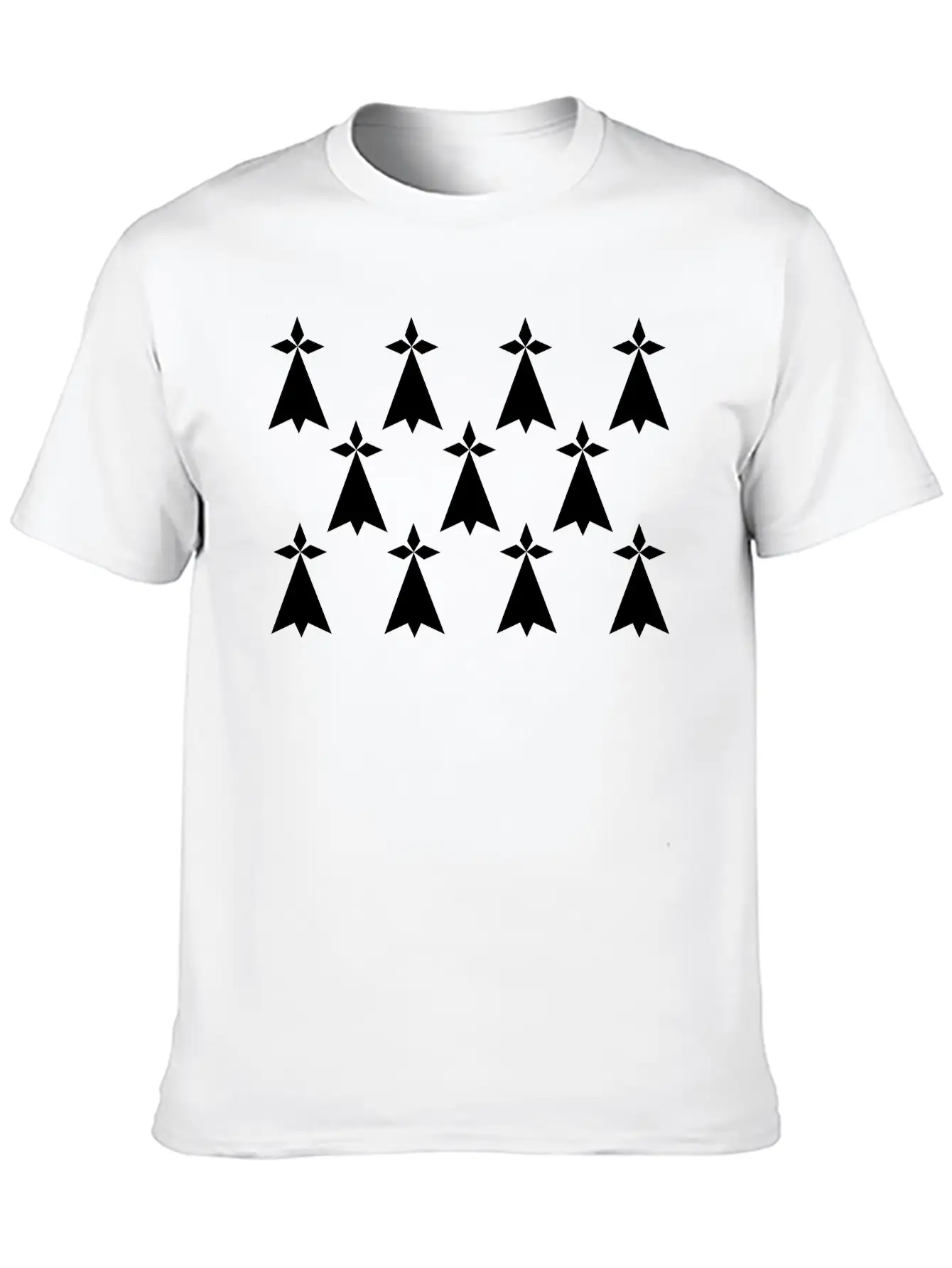 Bretagne - Flag Breathable Soft Cotton T-Shirt – Timeless Casual Look