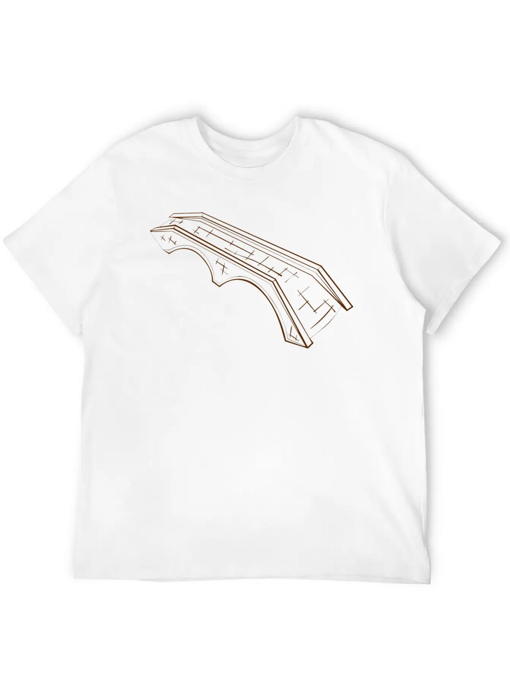 Bridge Bruecke Architecture Architektur Bauen12 Casual Graphic T-Shirt – Simple And Comfortable Daily Wear