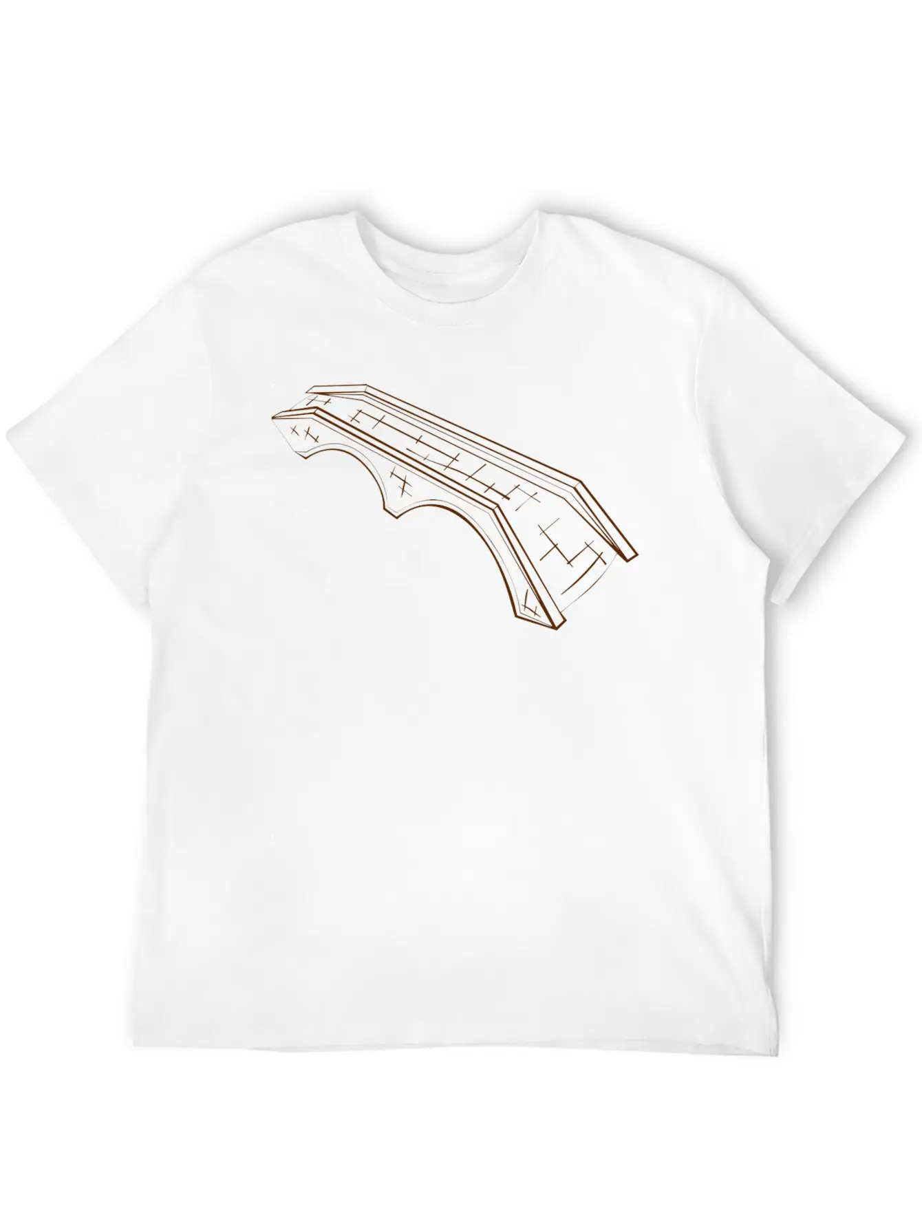 Bridge Bruecke Architecture Architektur Bauen12 Casual Graphic T-Shirt – Simple And Comfortable Daily Wear