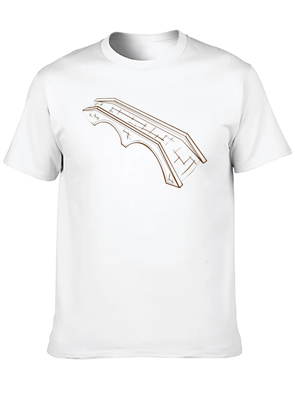 Bridge Bruecke Architecture Architektur Bauen12 Casual Graphic T-Shirt – Simple And Comfortable Daily Wear