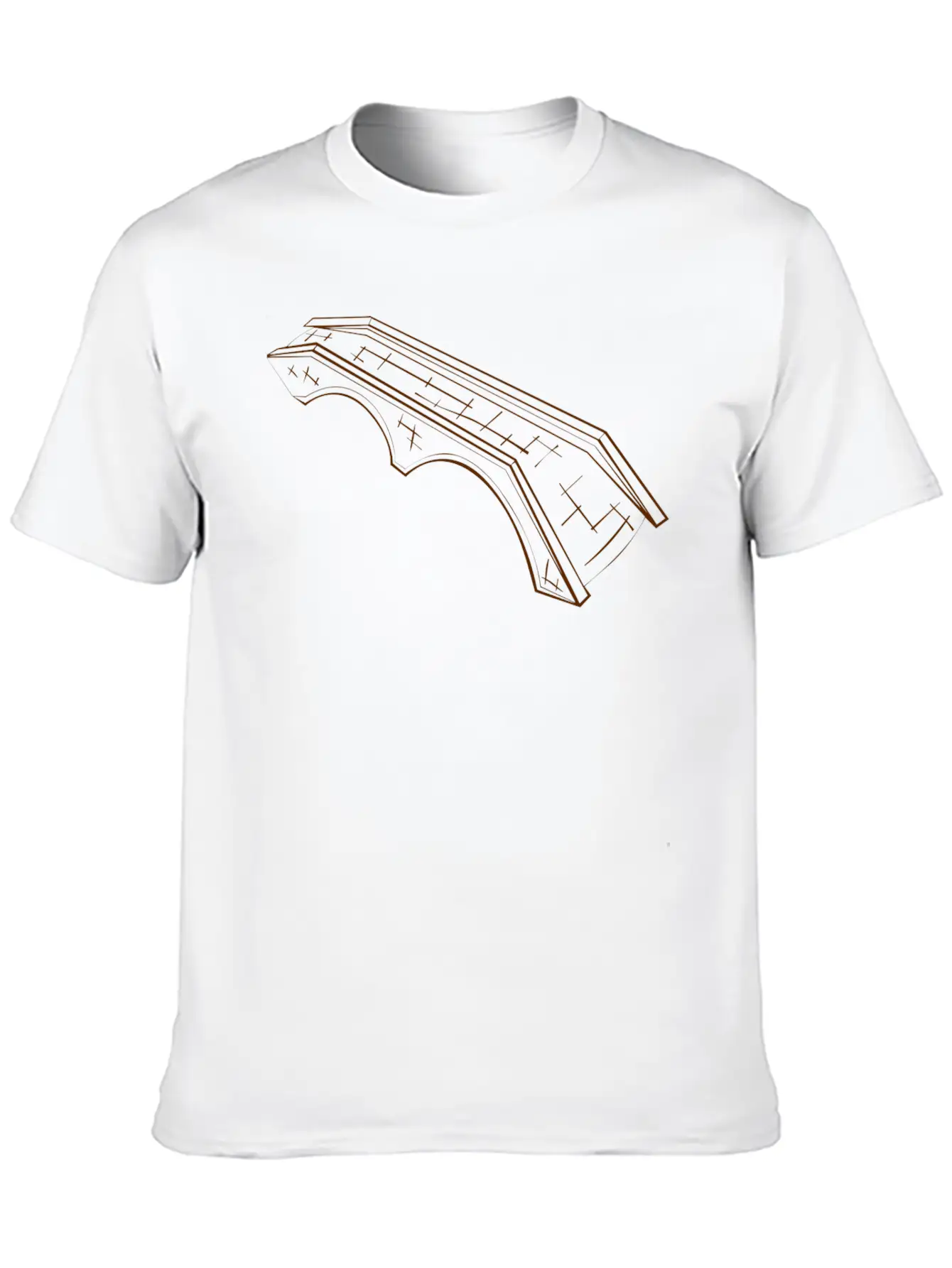 Bridge Bruecke Architecture Architektur Bauen12 Casual Graphic T-Shirt – Simple And Comfortable Daily Wear