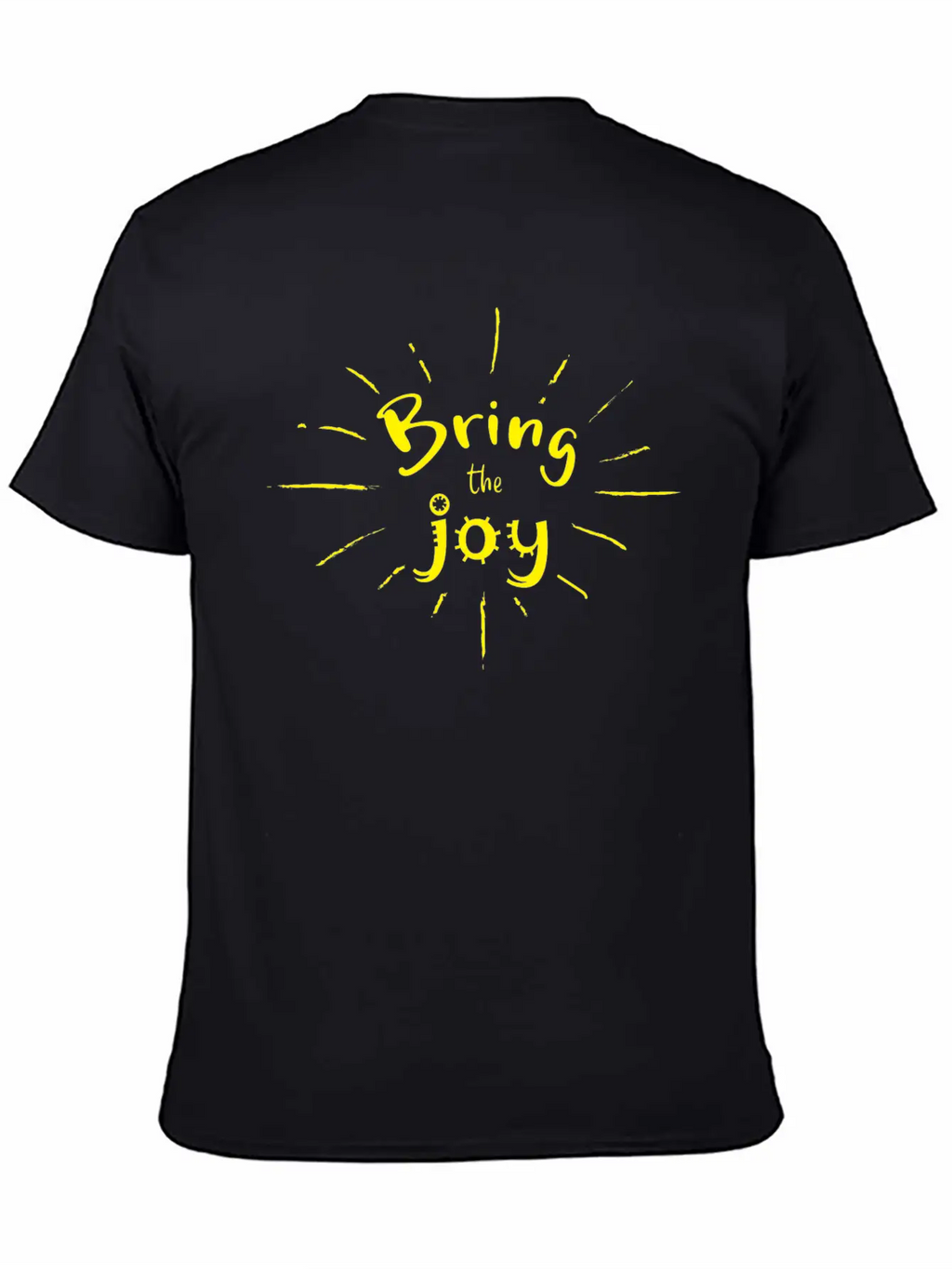 Bring The Joy! Essential Cotton Tee For Daily Outfits – Unisex Style