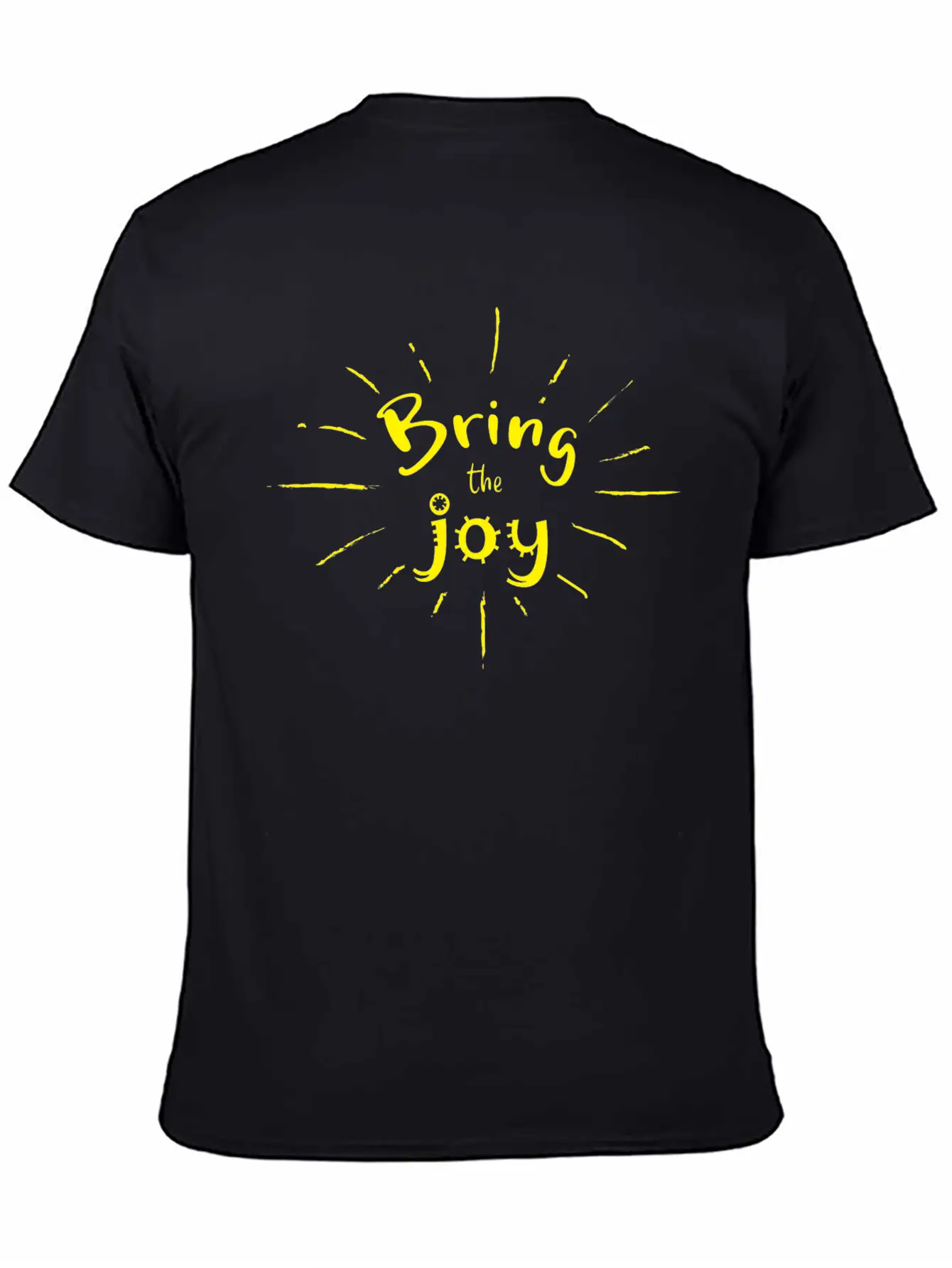 Bring The Joy! Essential Cotton Tee For Daily Outfits – Unisex Style