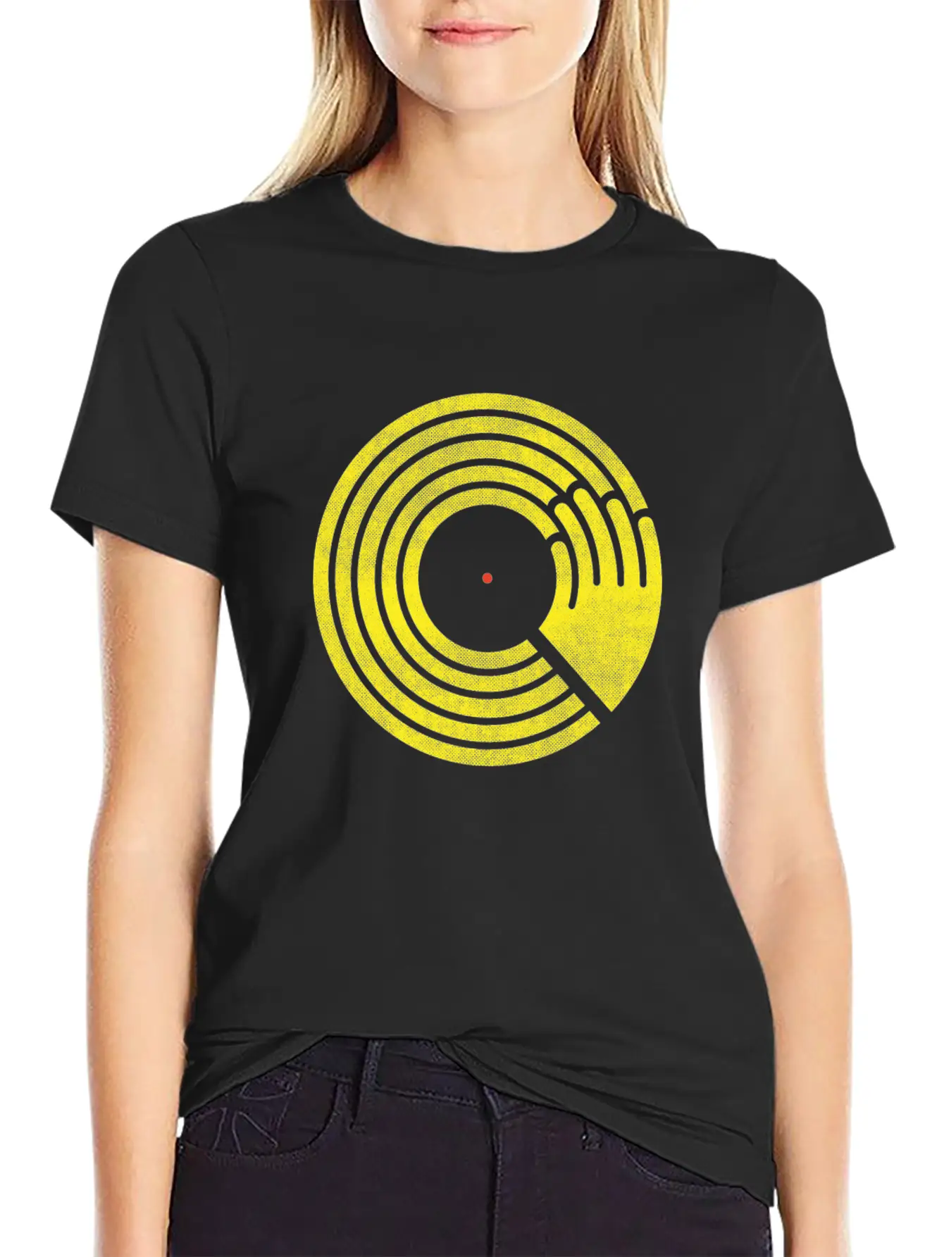 Bring The Noise Black Casual Graphic T-Shirt – Simple And Comfortable Daily Wear