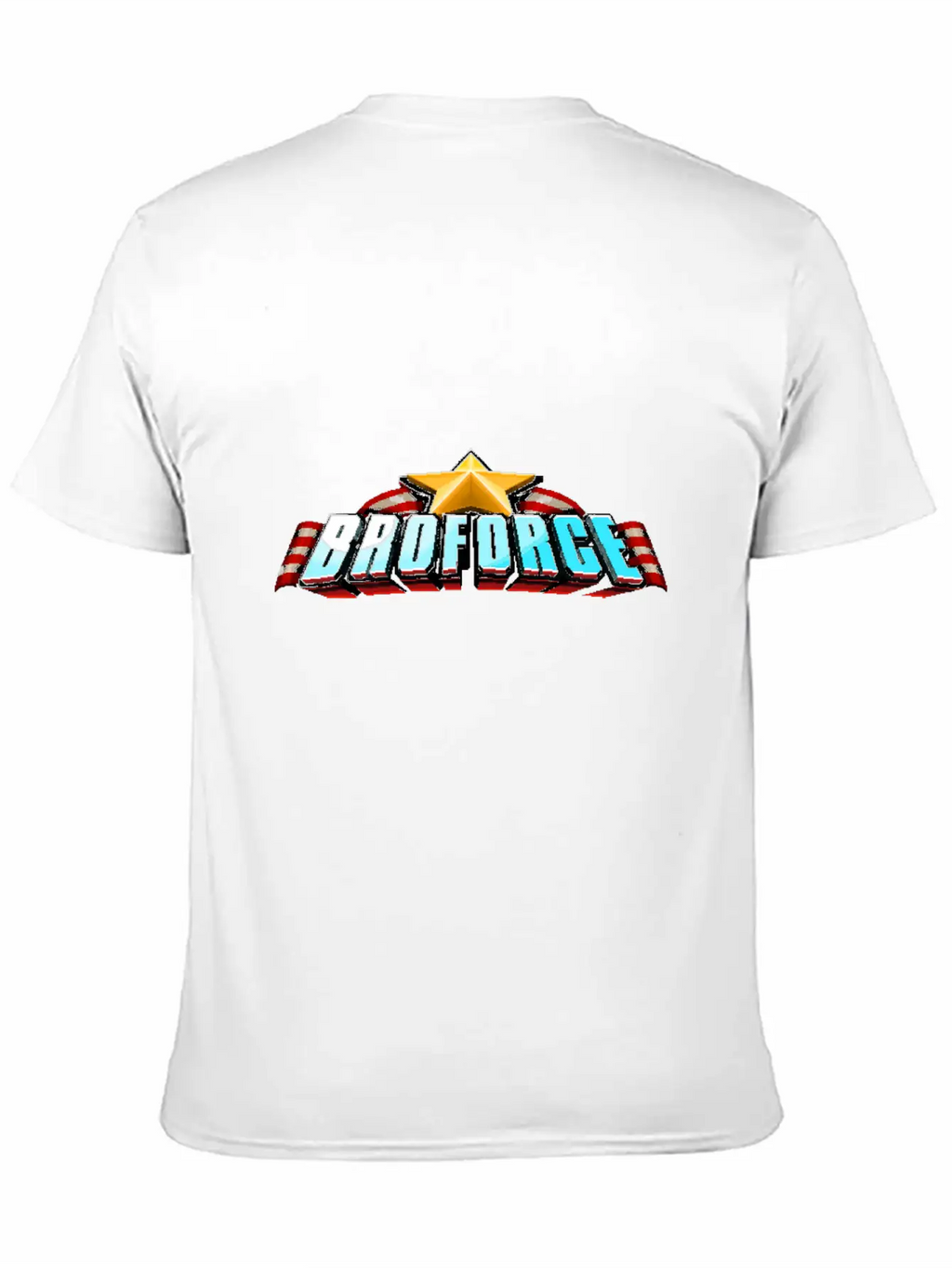 Broforce Stylish Everyday T-Shirt – Unisex Basic Cotton Tee