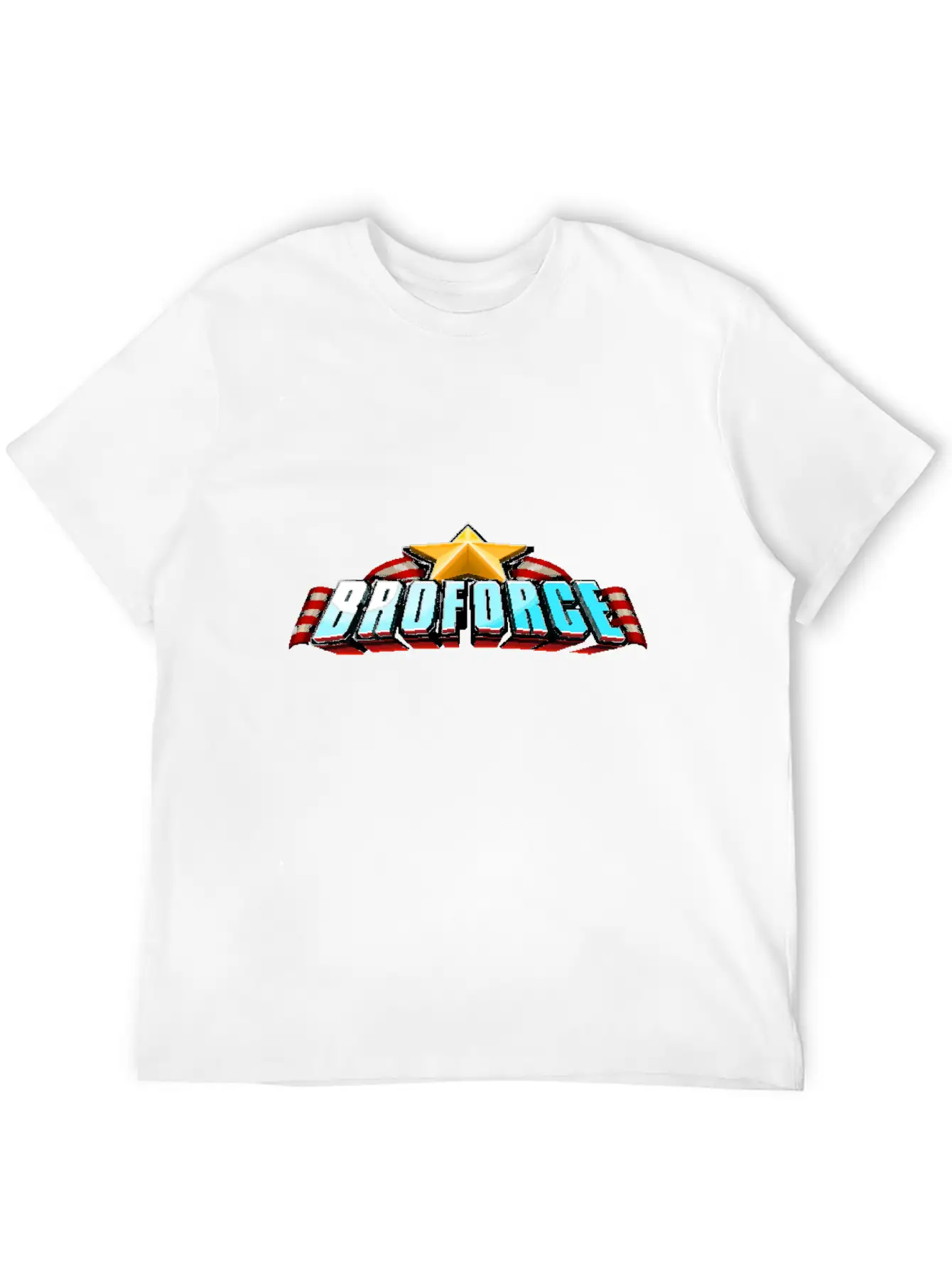 Broforce Stylish Everyday T-Shirt – Unisex Basic Cotton Tee