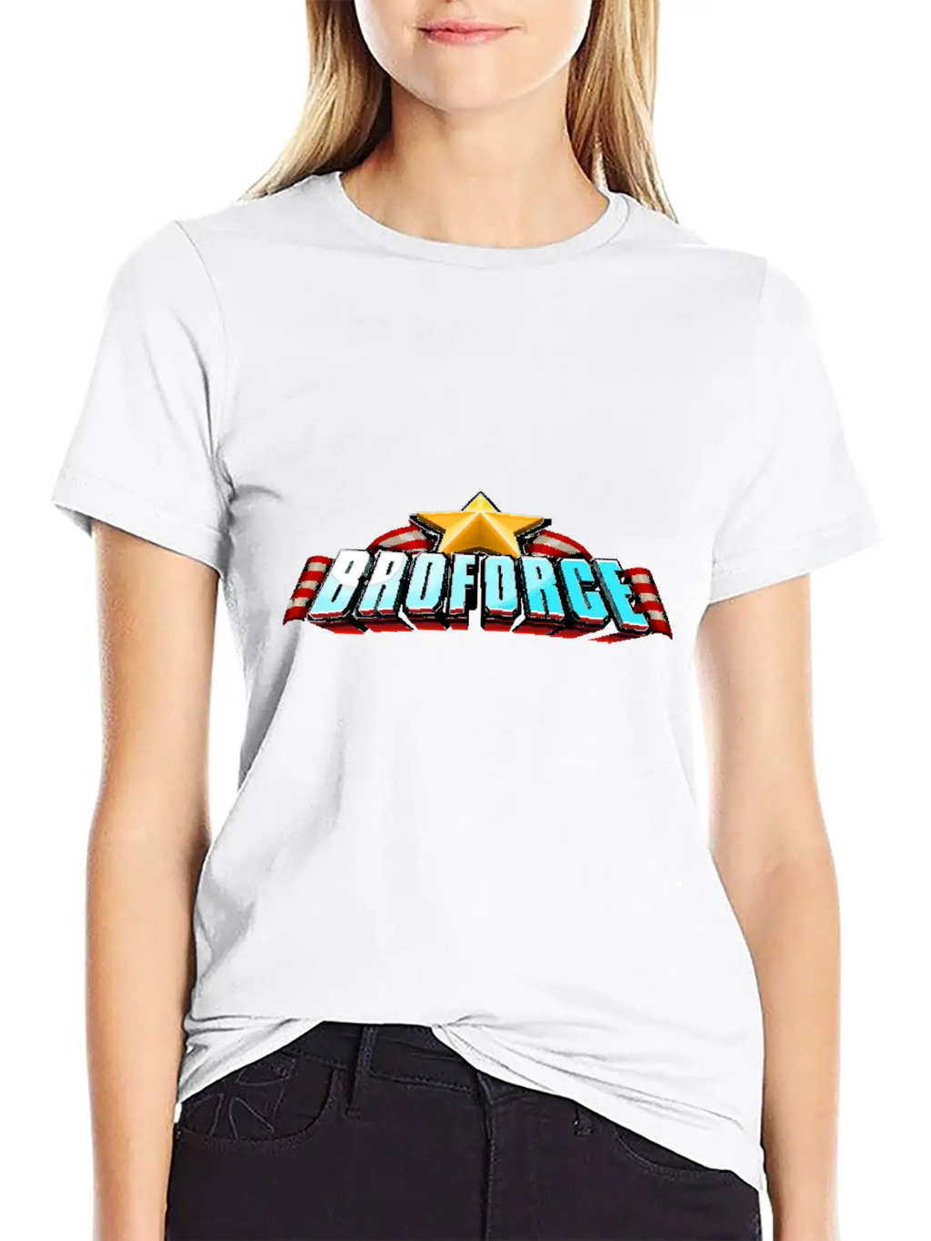 Broforce Stylish Everyday T-Shirt – Unisex Basic Cotton Tee