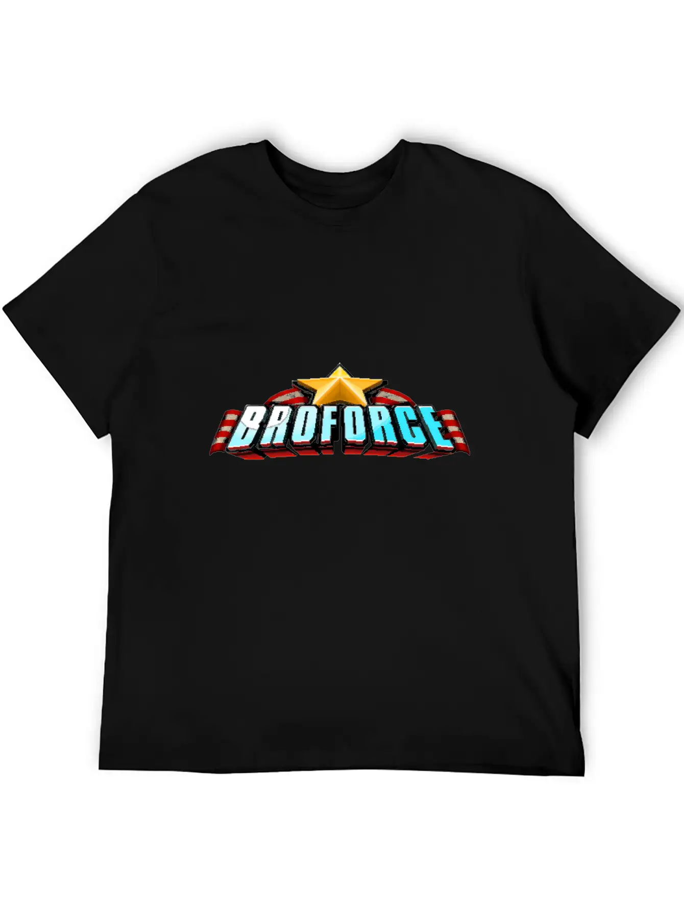 Broforce Stylish Everyday T-Shirt – Unisex Basic Cotton Tee